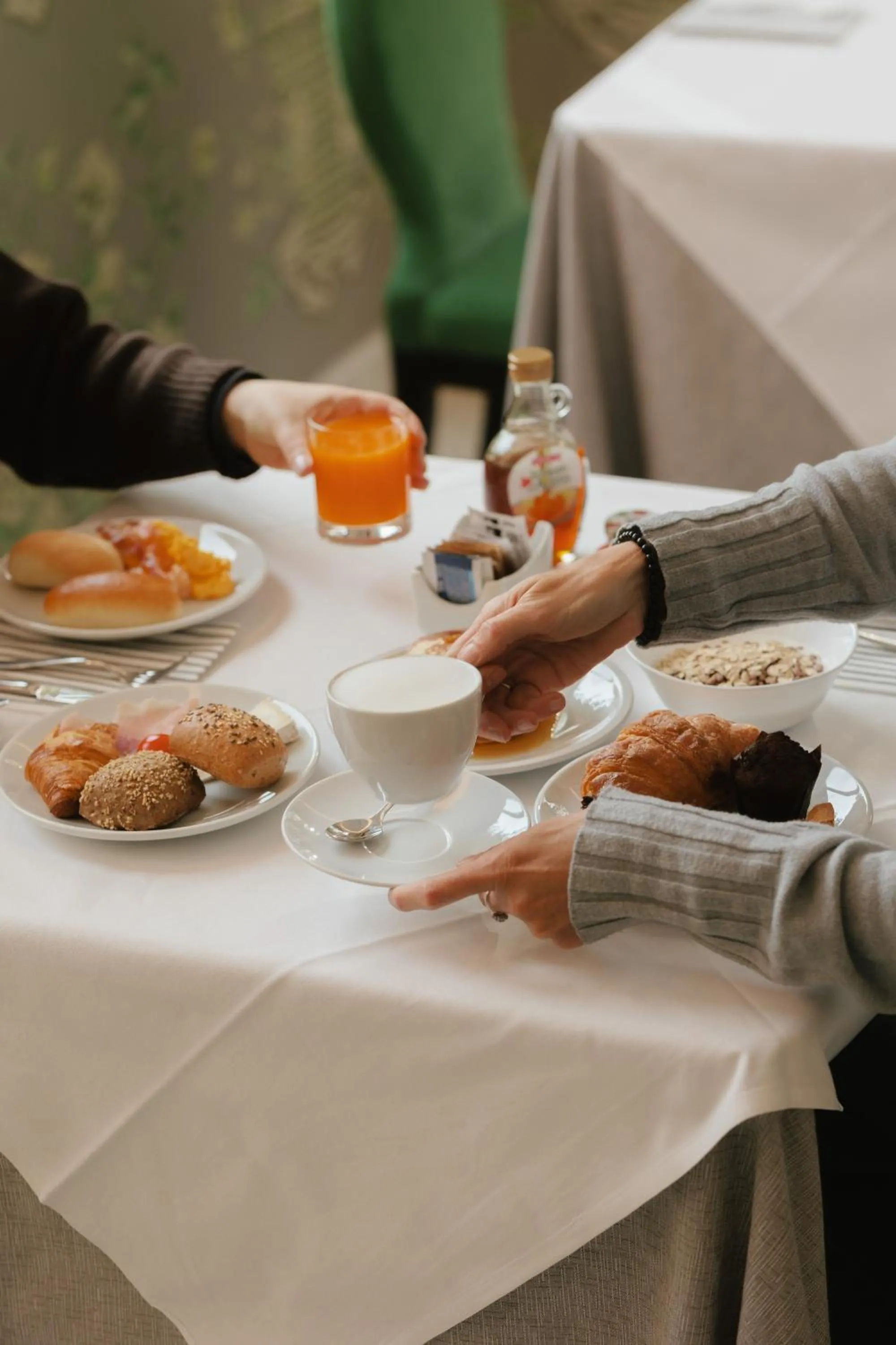Breakfast in Hotel Miramare