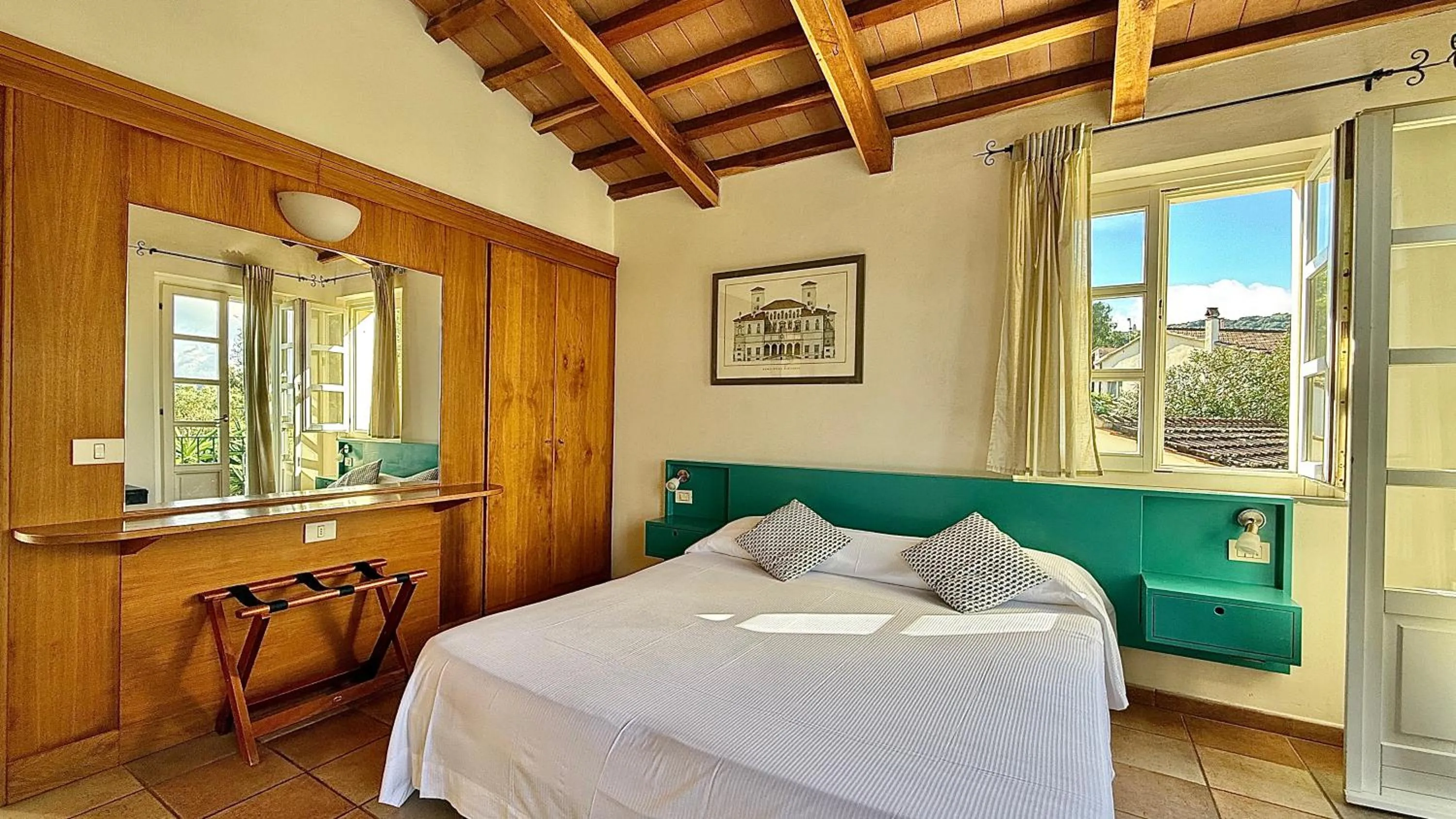 Bed in Hotel Santo Stefano