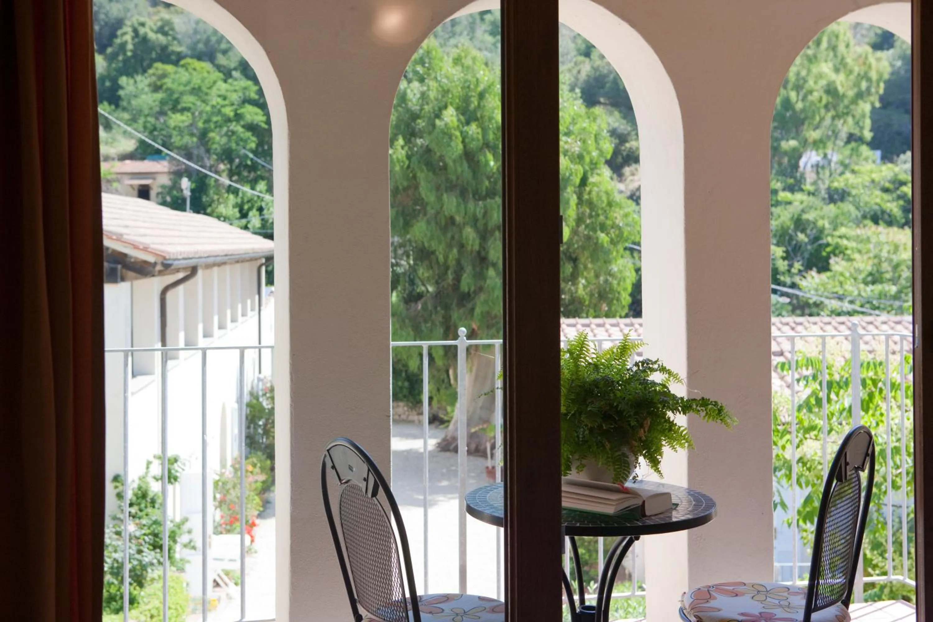 Balcony/Terrace in Hotel Santo Stefano