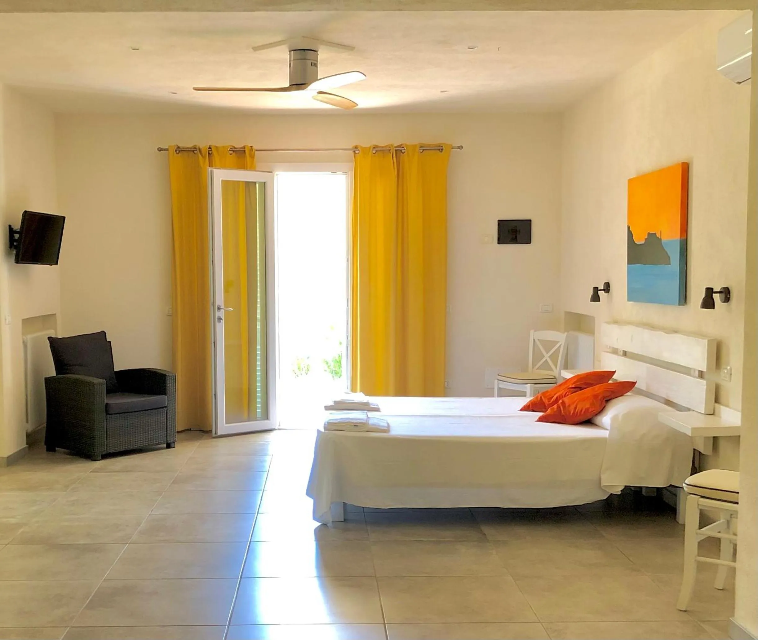 Bed in Hotel Santo Stefano