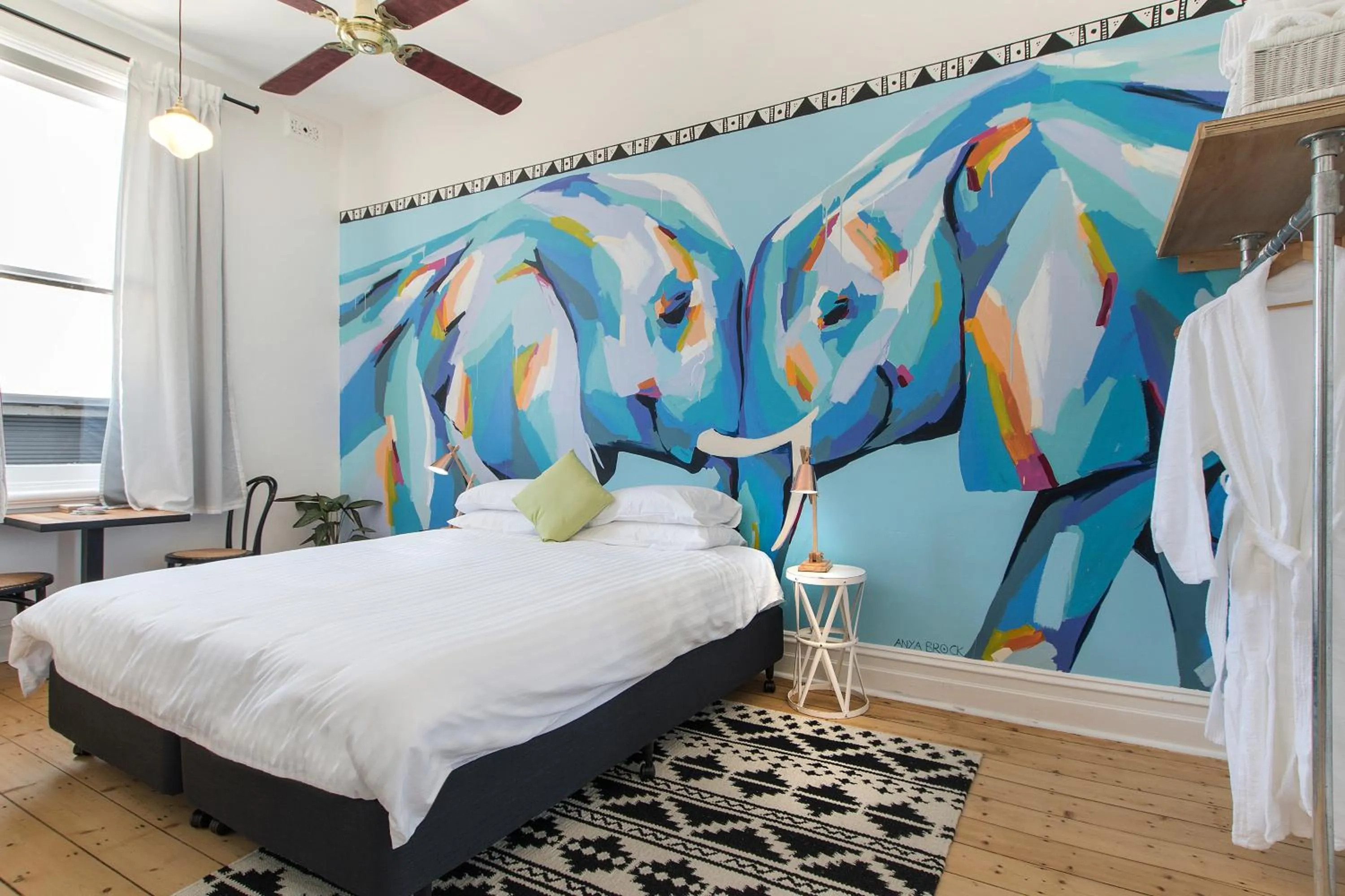 Bed in The Local Hotel