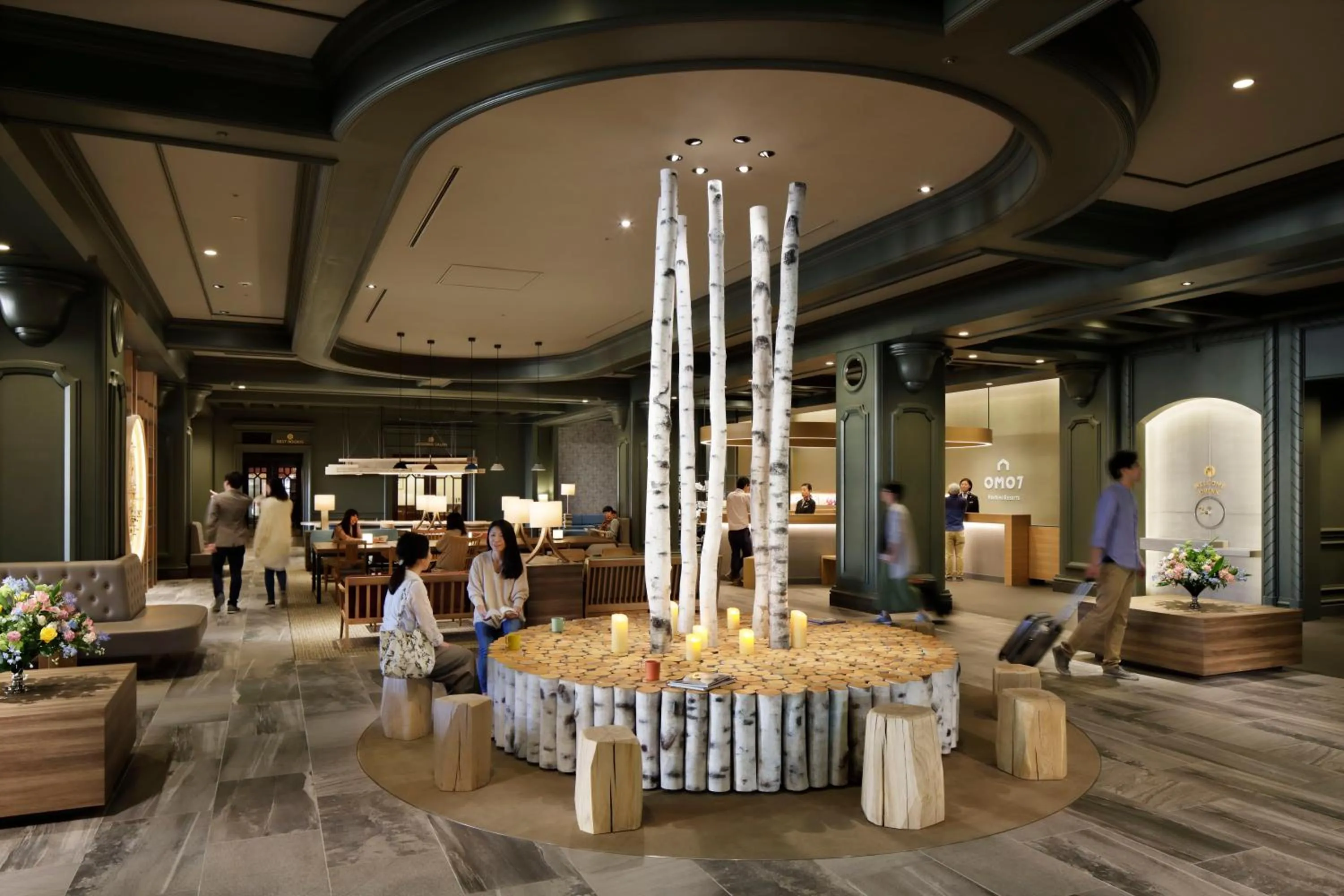 Lobby or reception in OMO7 Asahikawa by Hoshino Resorts