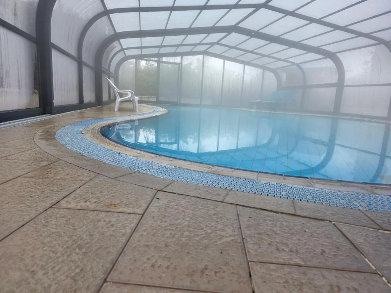 Swimming pool in Arbel Guest House Shavit Family