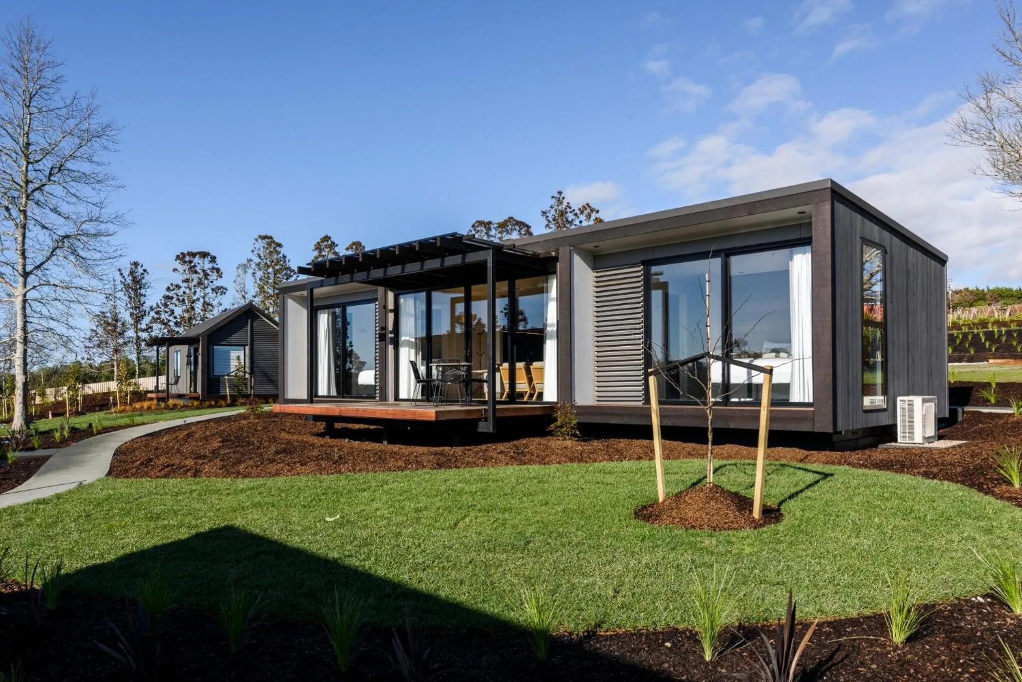 Bird's eye view in Plume Villas