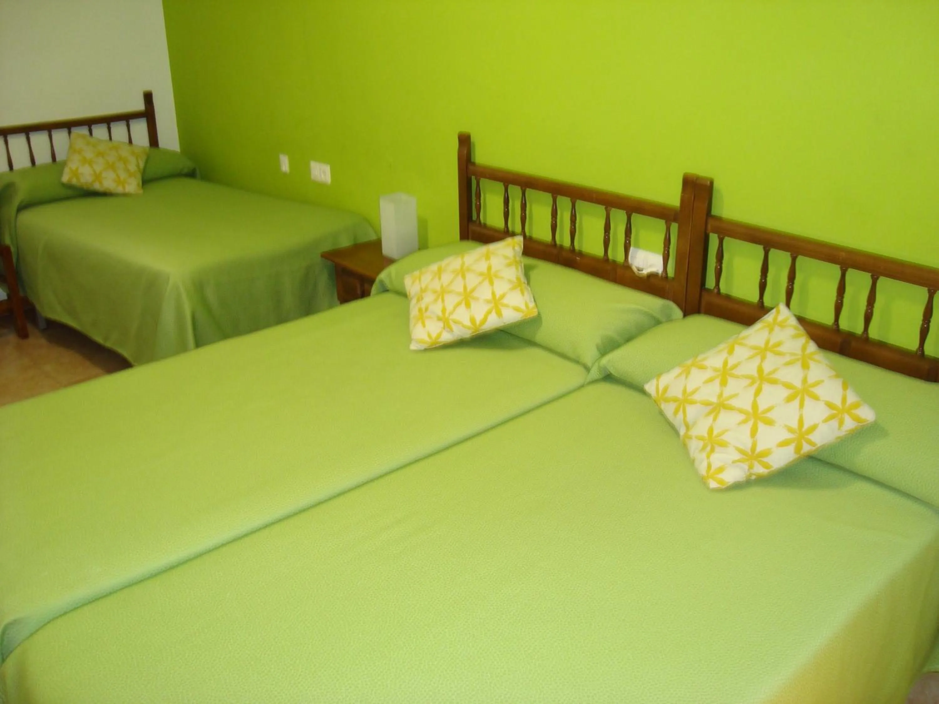 Bed in Hostal Durán