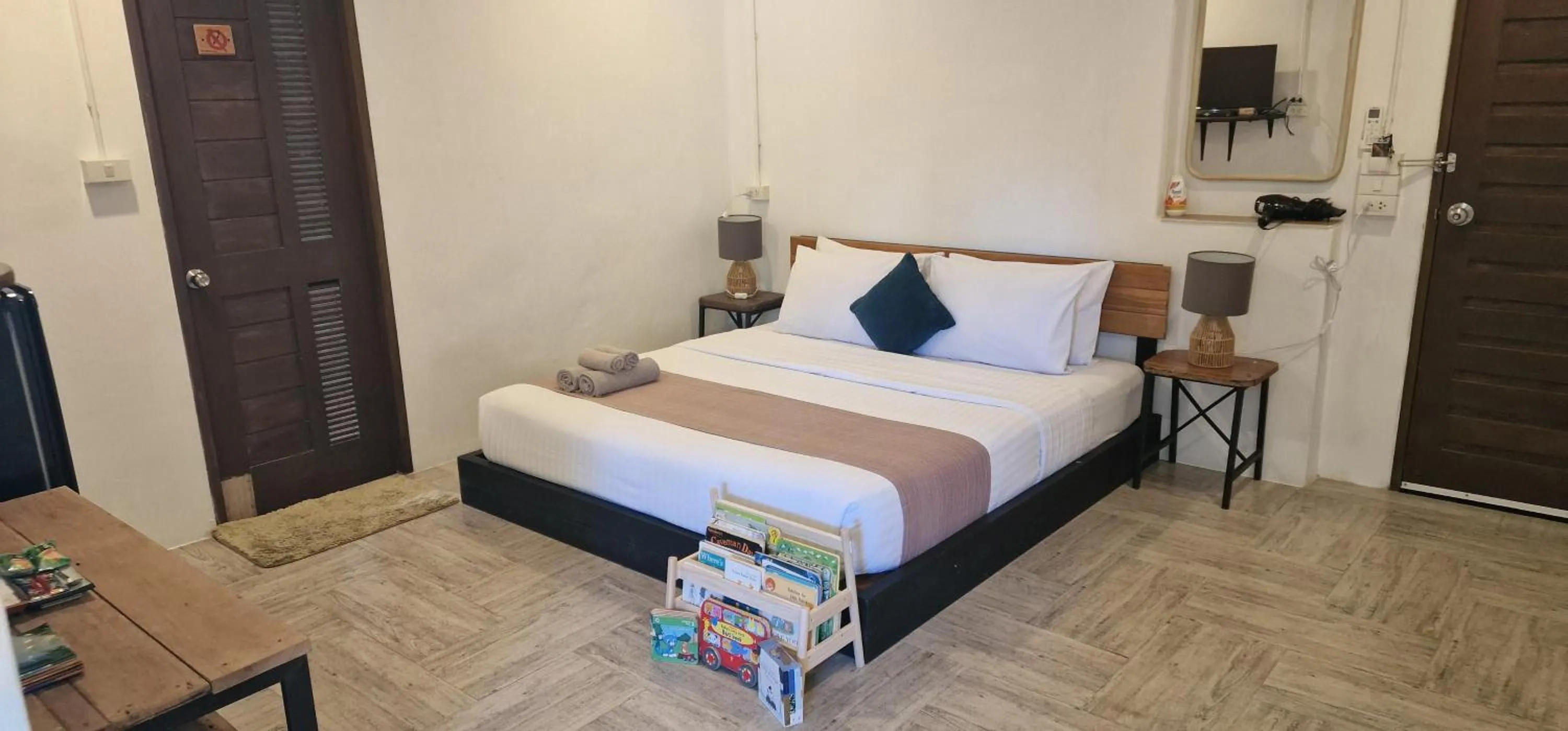 Bed in Kingfisher House