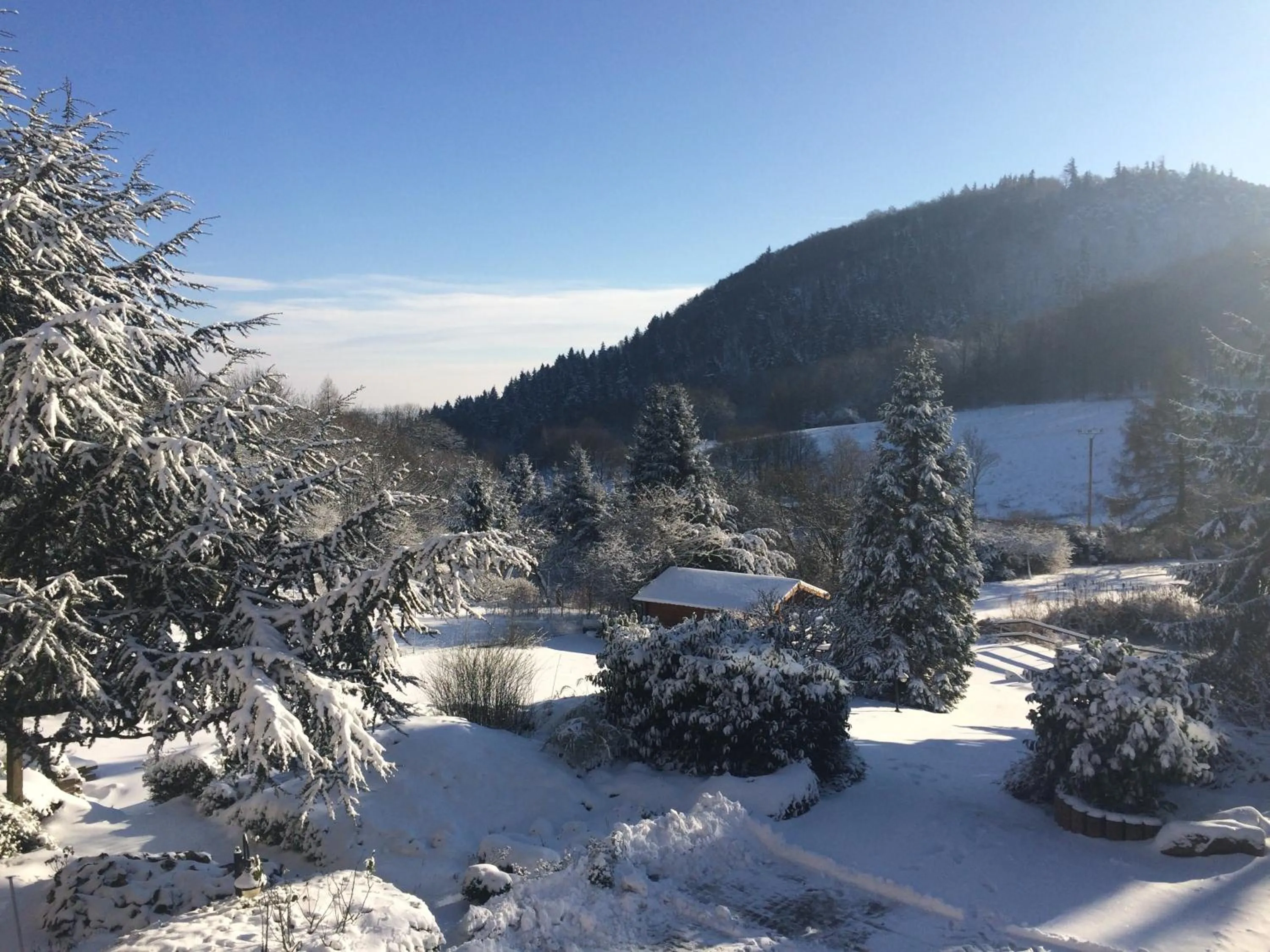 Winter in Hotel - Restaurant Bastenhaus