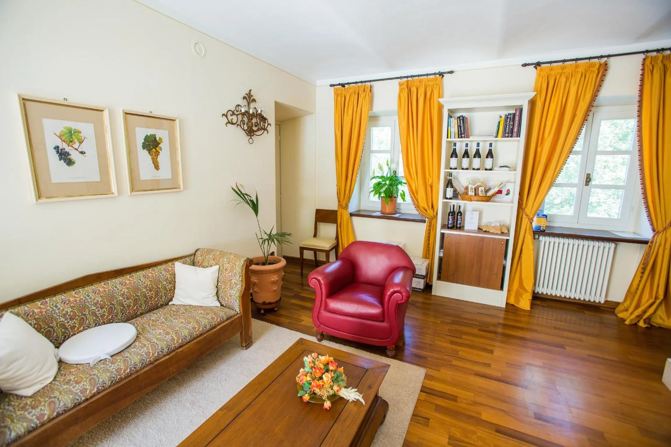 Decorative detail in Marcarini Agriturismo