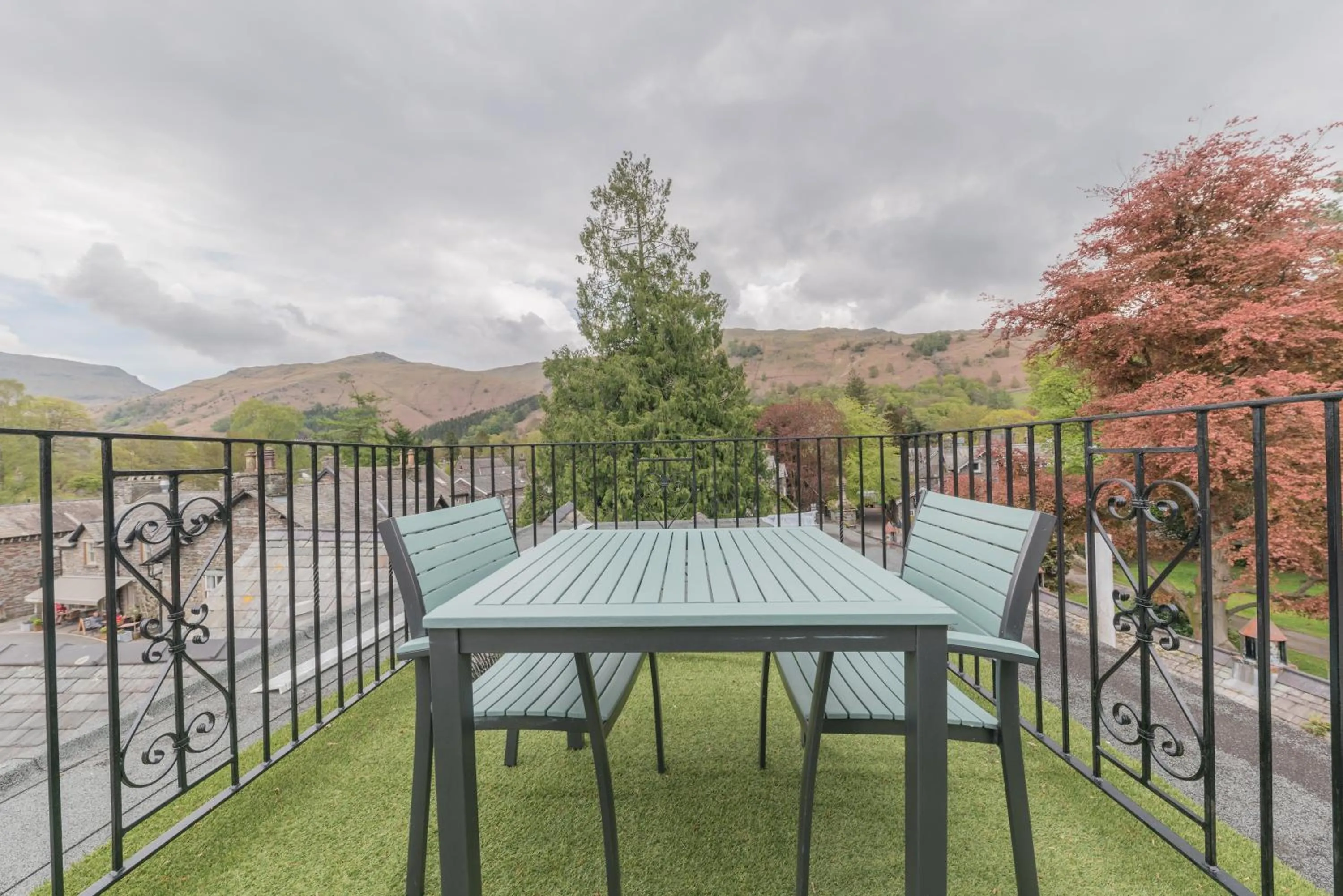Balcony/Terrace in Heidi's Grasmere Lodge