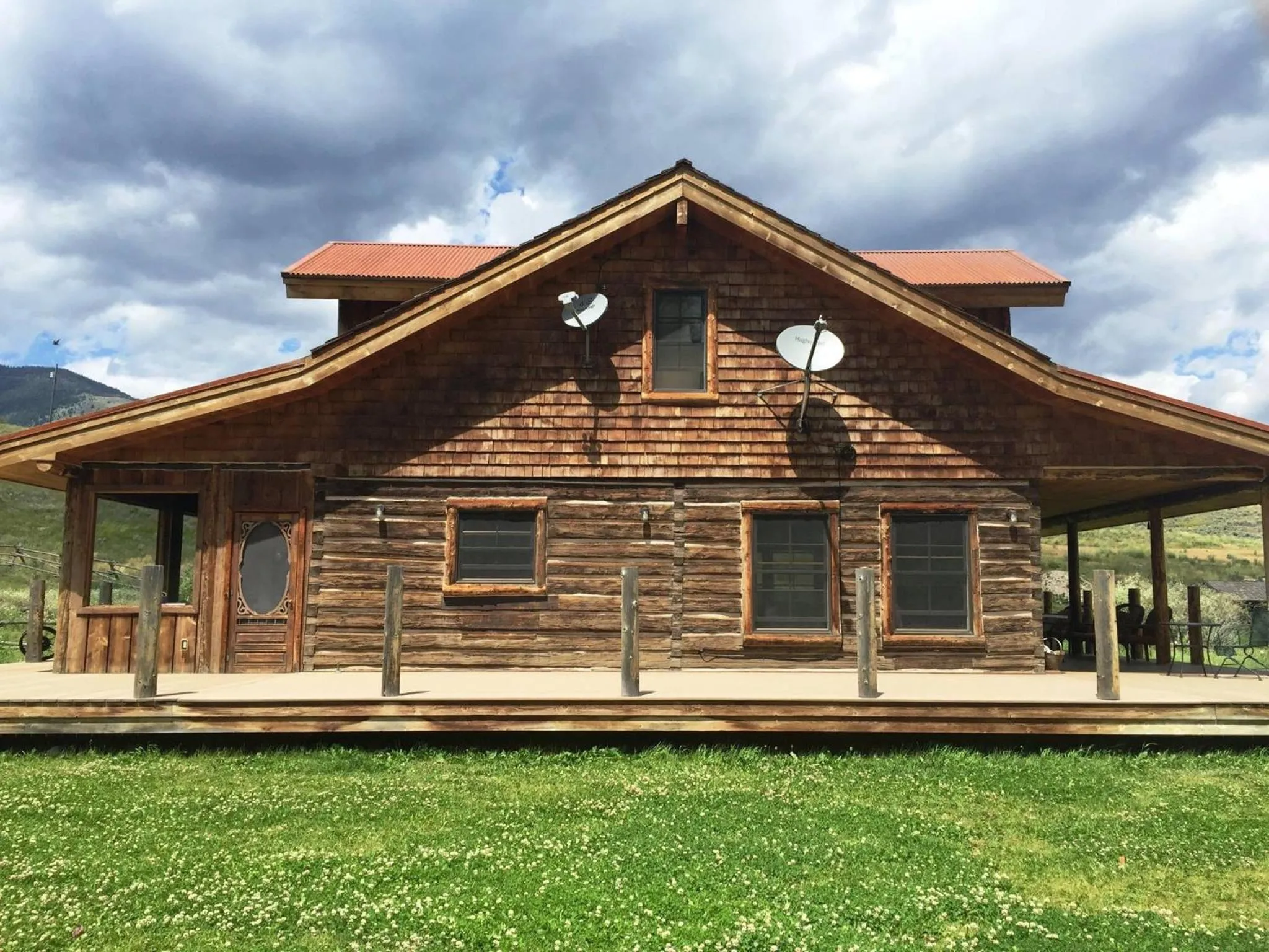 Property building in Schoolhouse Cabin
