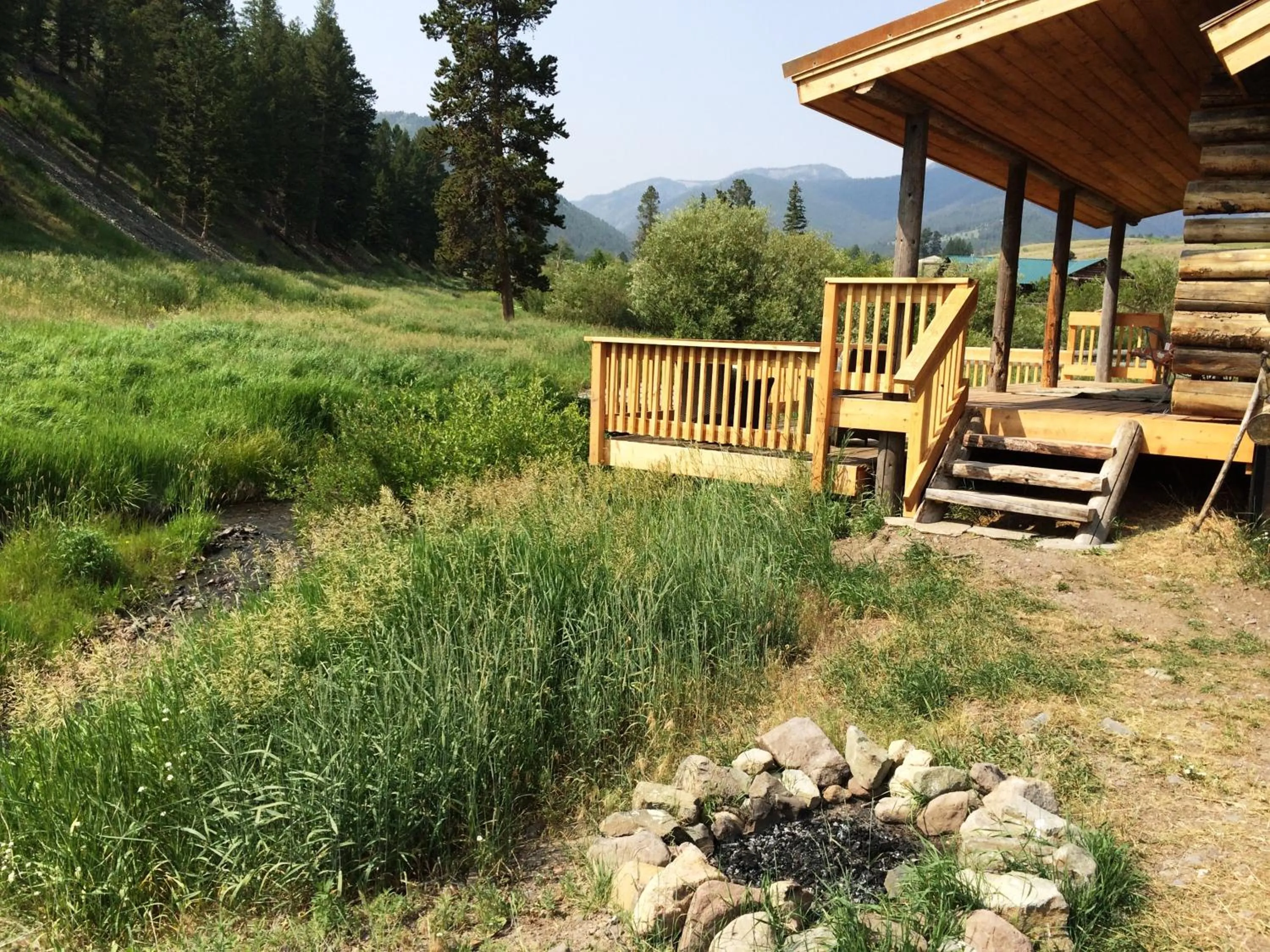 Property building in Creek Cabin