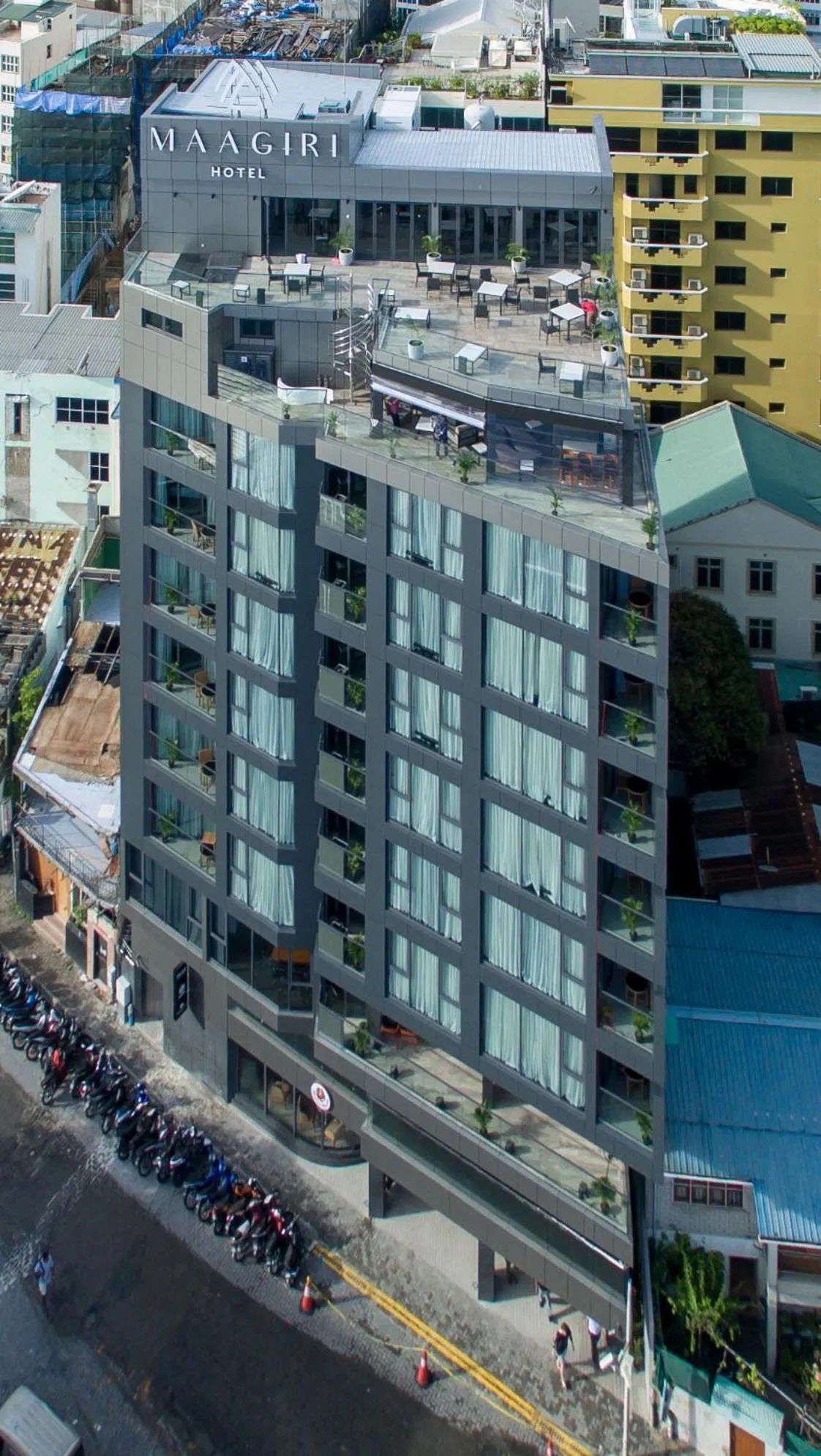 Property building in Maagiri Hotel