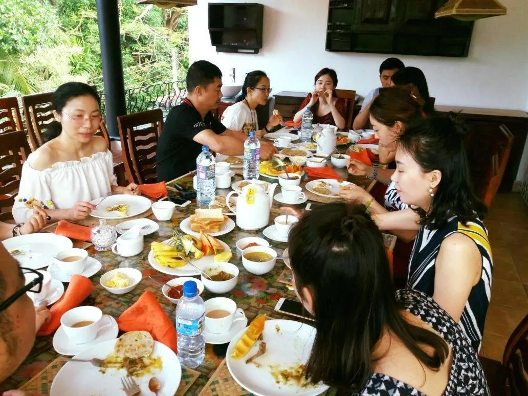 group of guests in New Kandy Residence