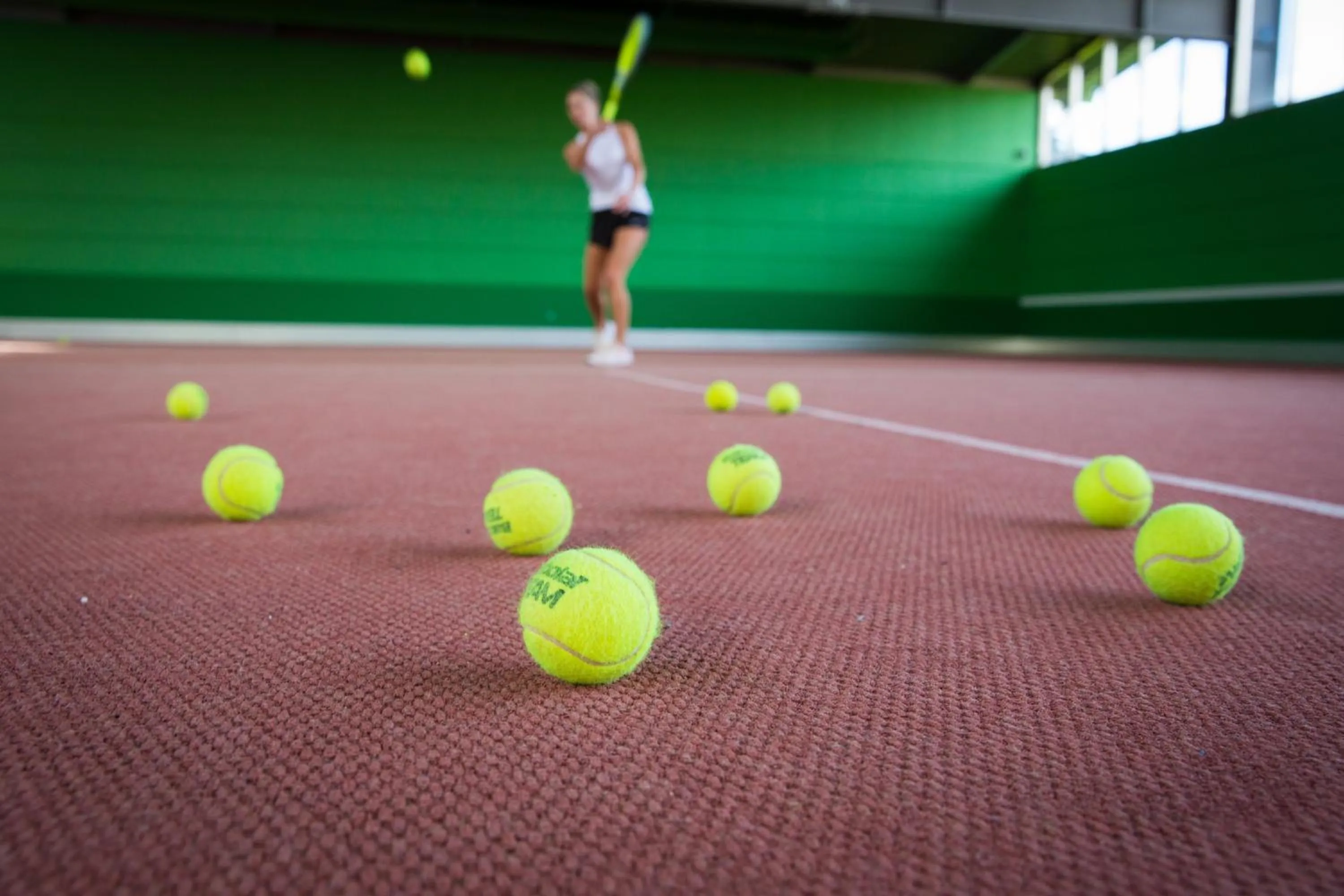 Tennis court in Hotel Union
