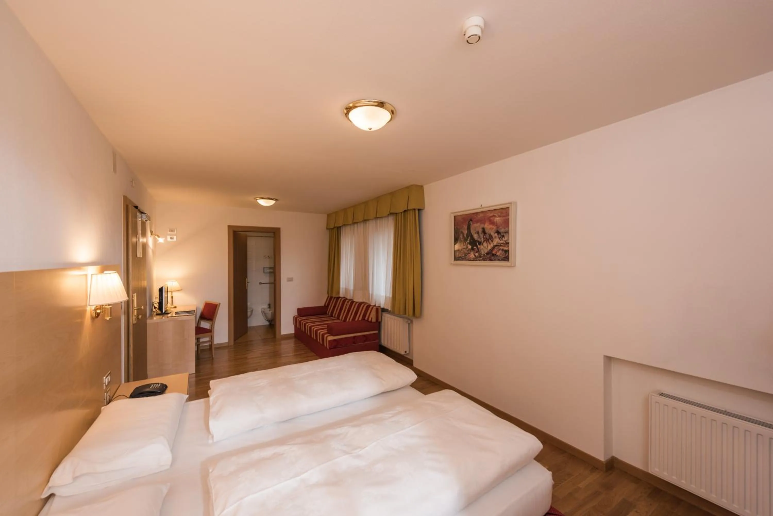 Bedroom, Bed in Hotel Union