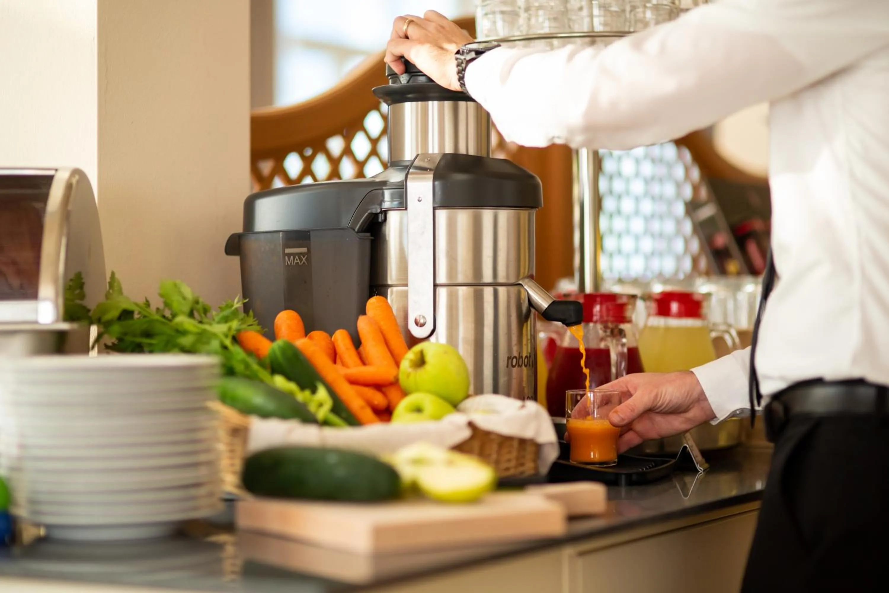 Breakfast in Hotel Union