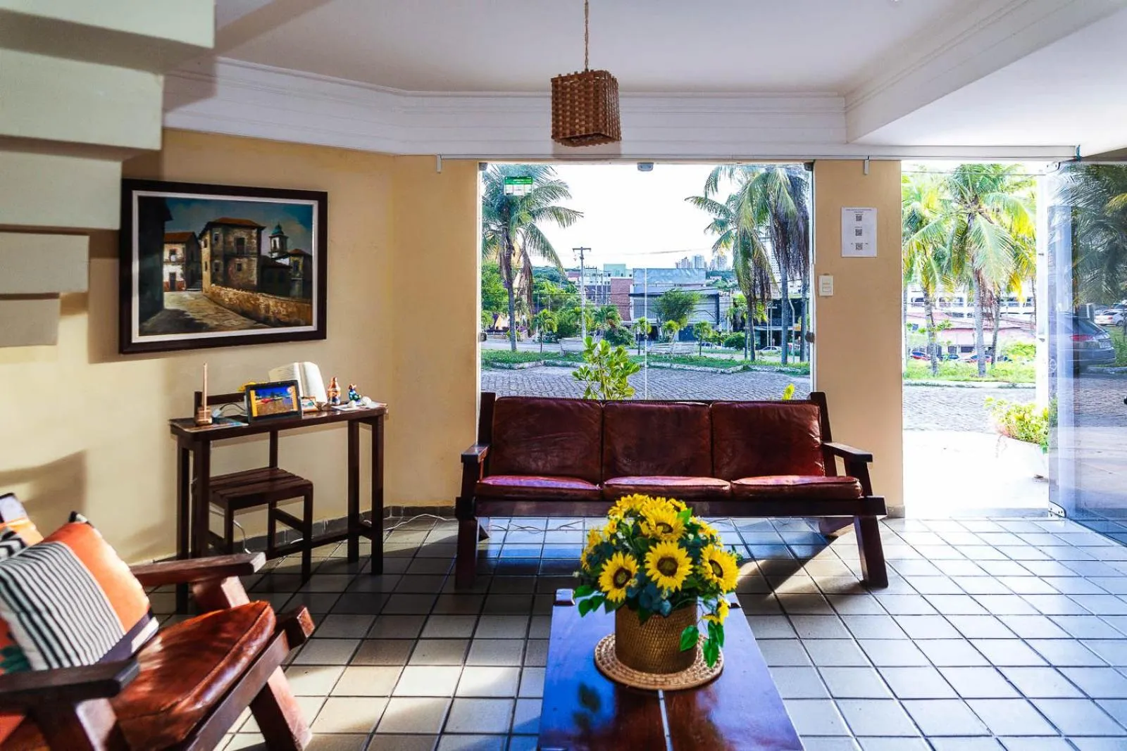 Lobby or reception in GB Hoteis Natal