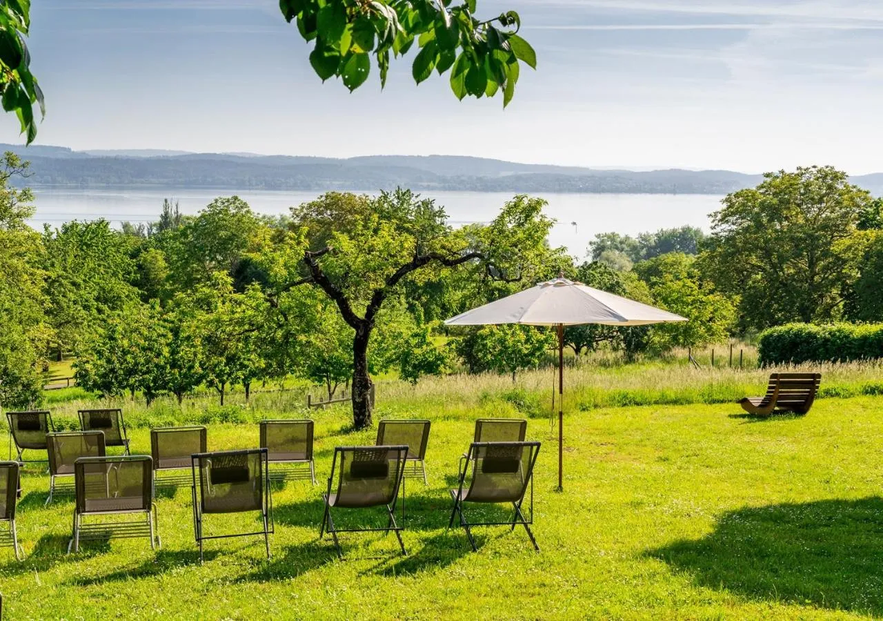 Garden in Historisches Gasthaus Hotel Hirschen Horn