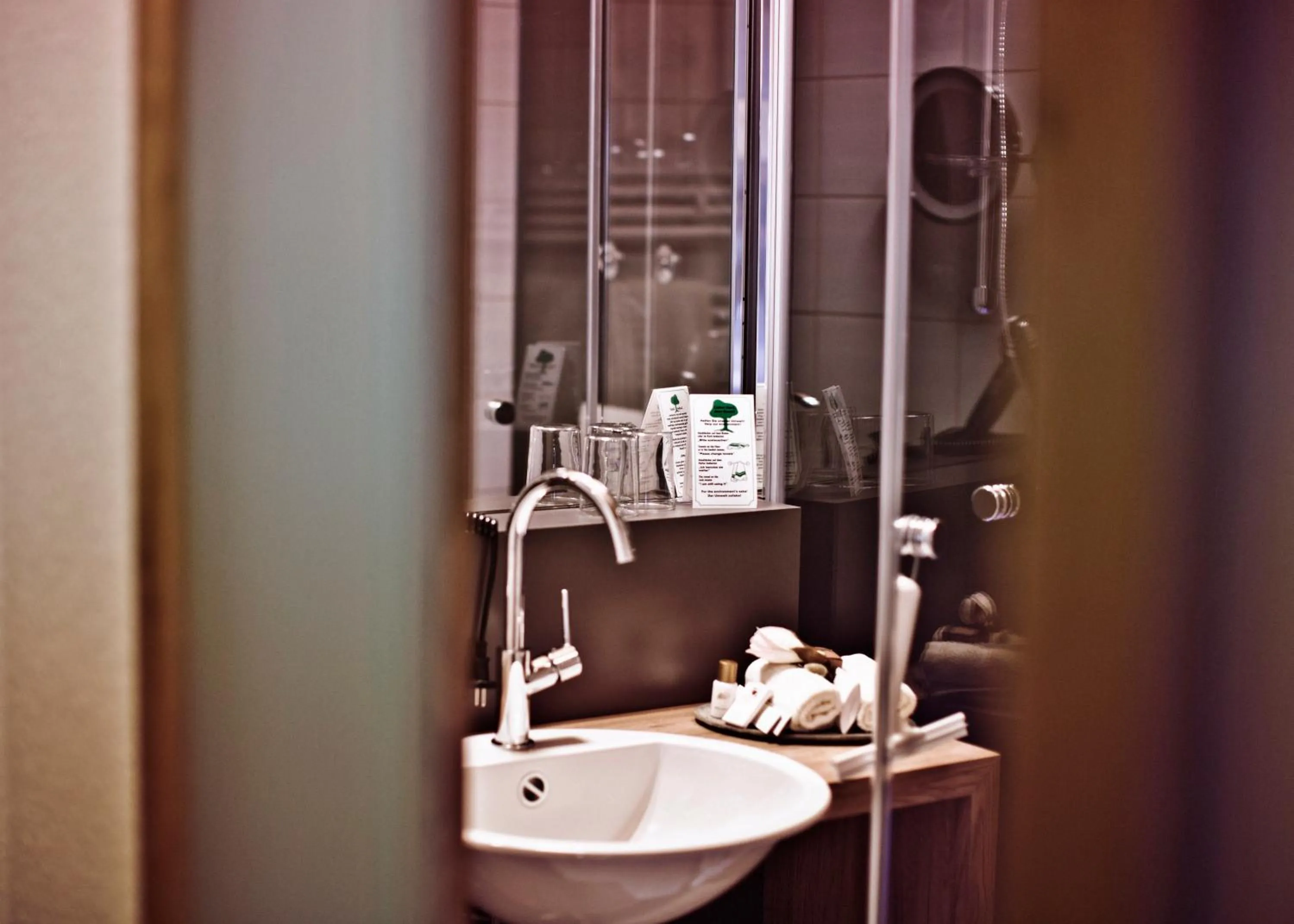 Bathroom in Historisches Gasthaus Hotel Hirschen Horn