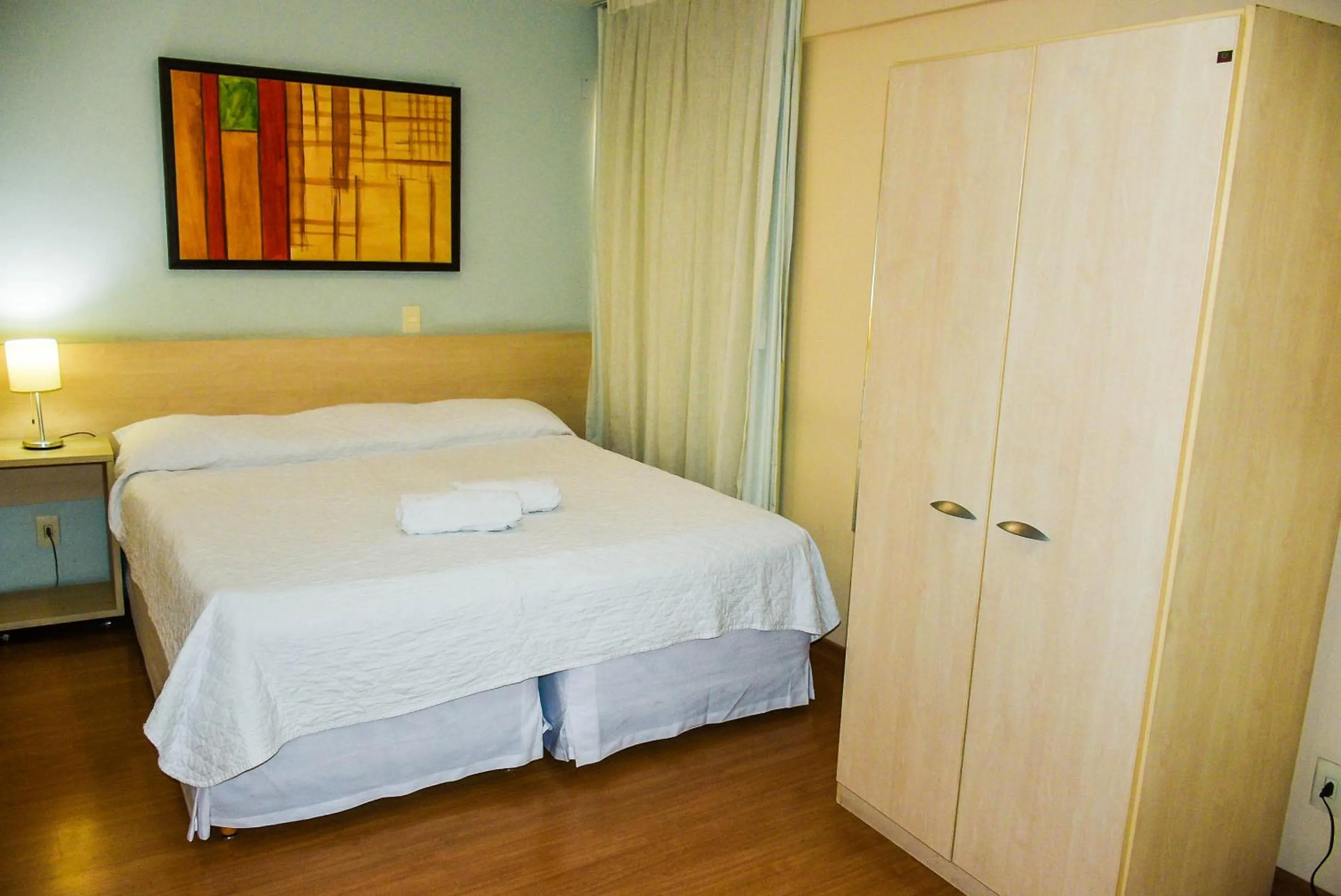 Bed in Mont Blanc Apart Hotel Nova Iguaçu