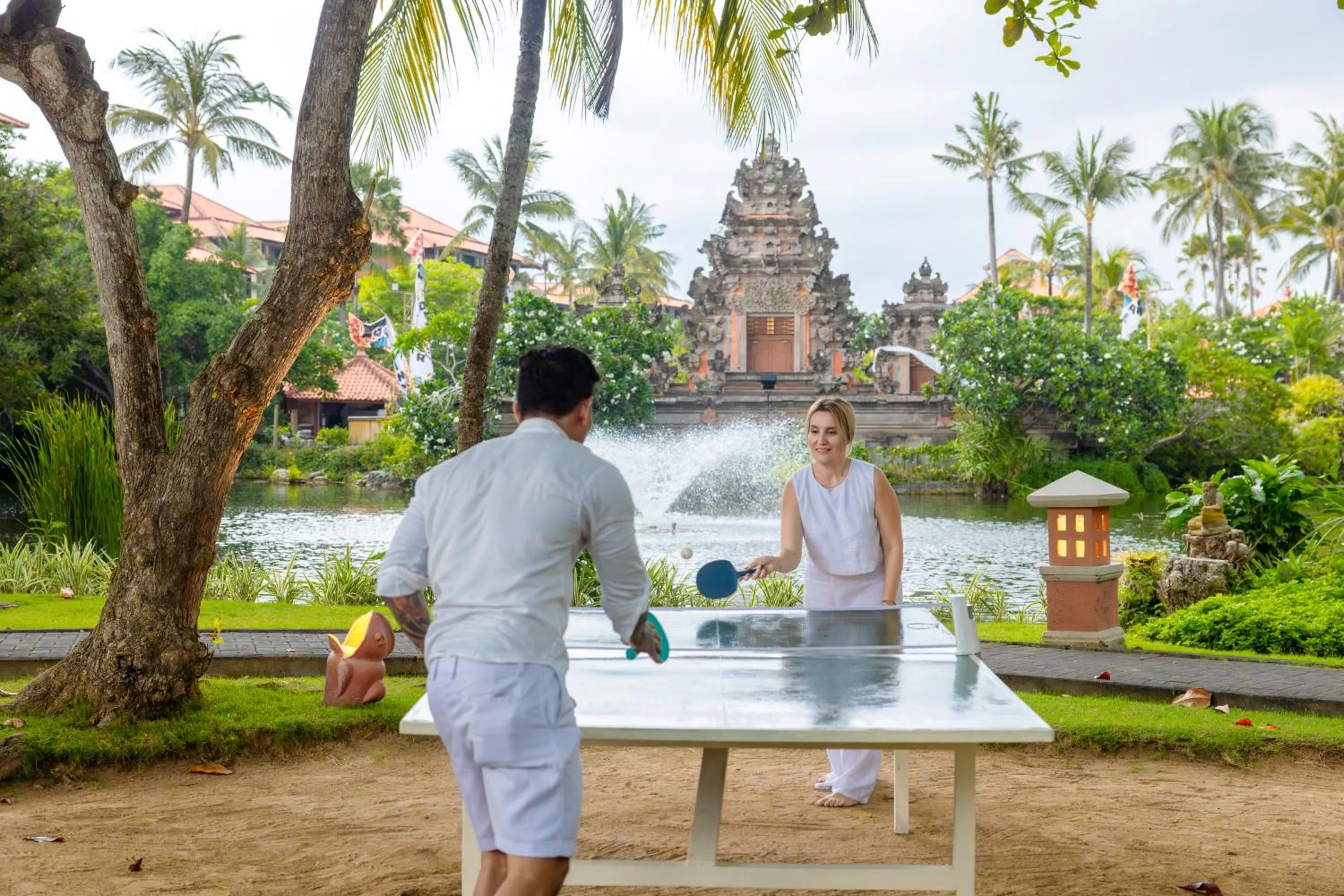 Table tennis in Ayodya Resort Bali