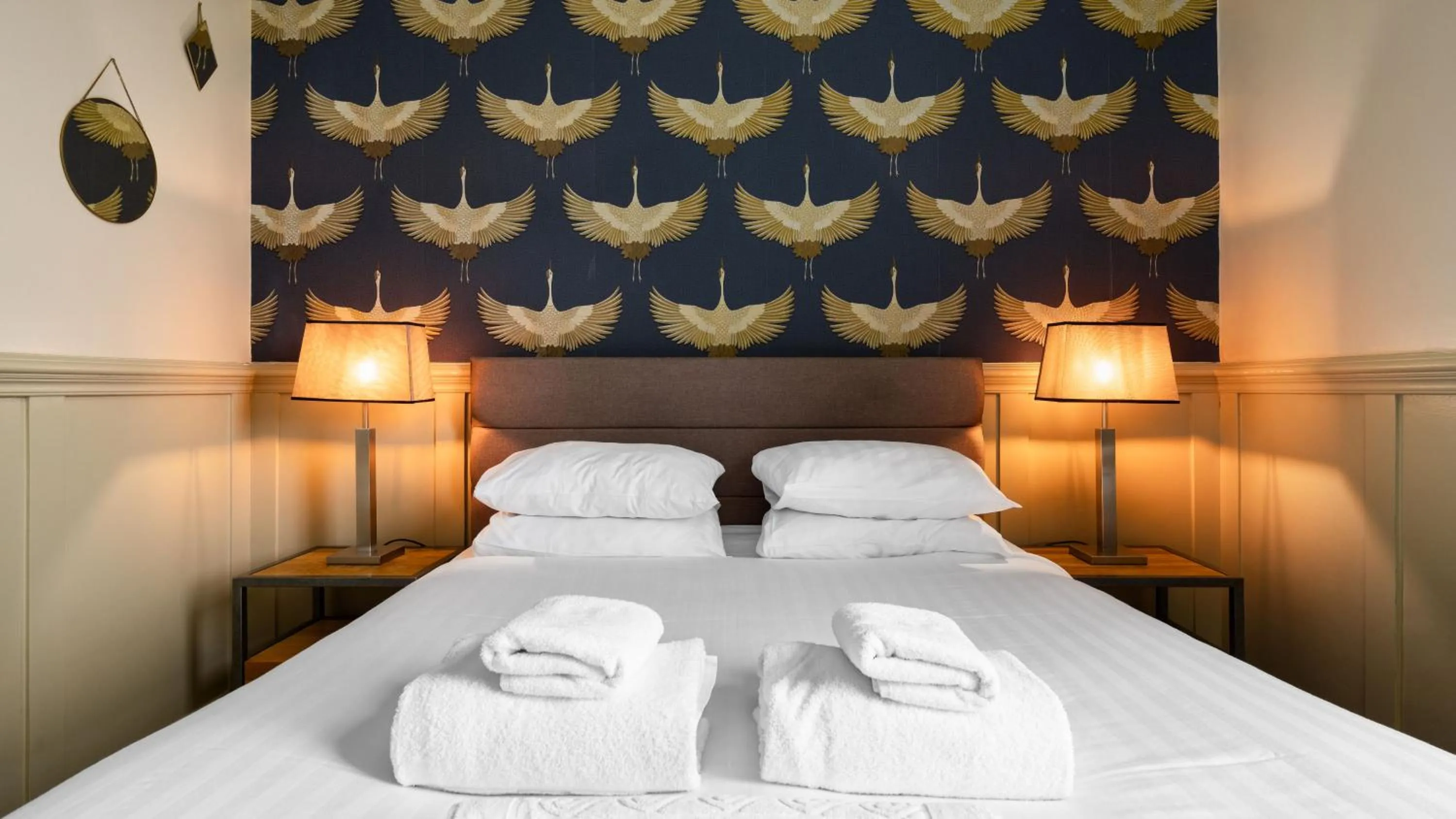 Bed in The Mortimer Arms