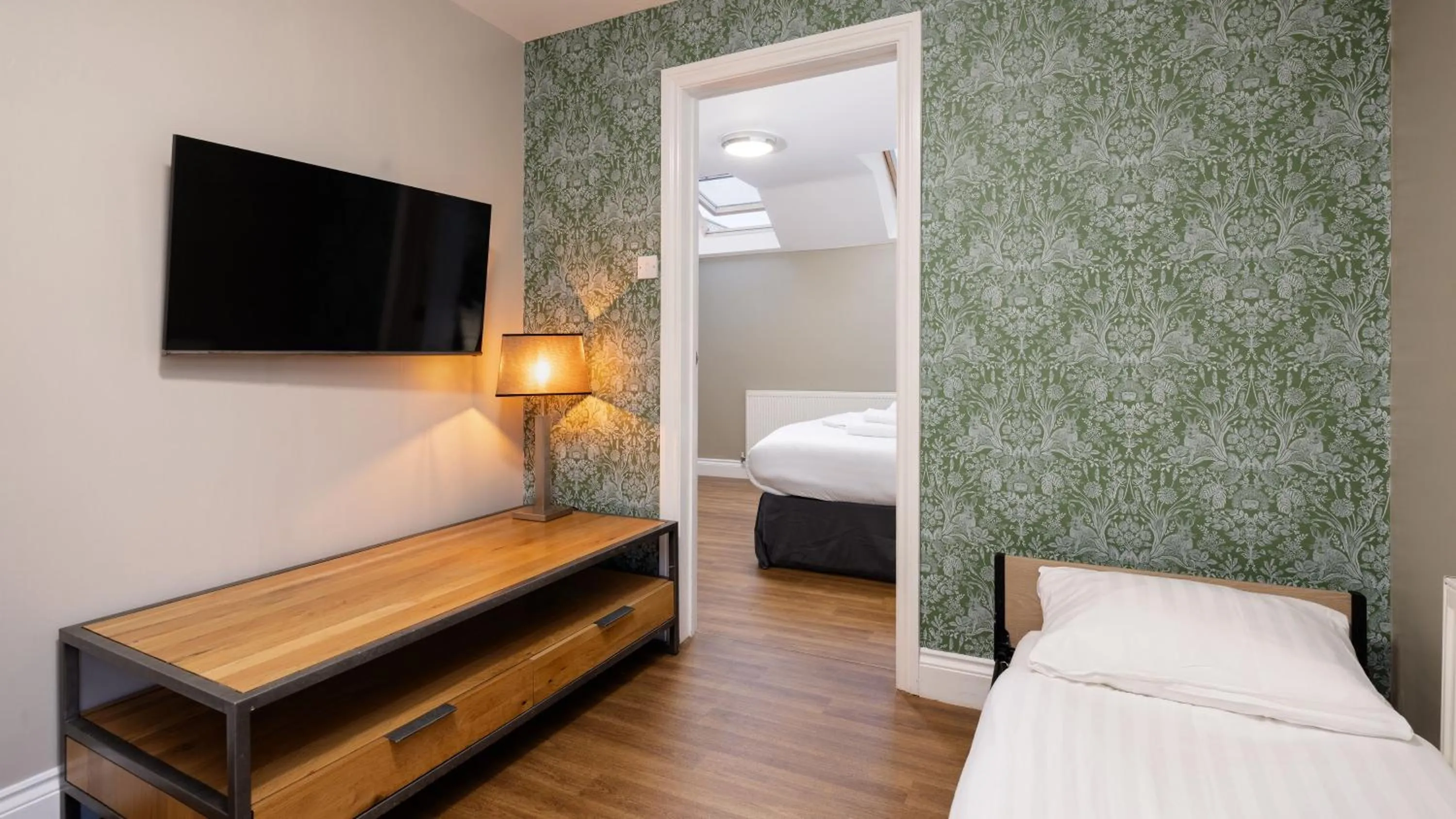 Bed in The Mortimer Arms