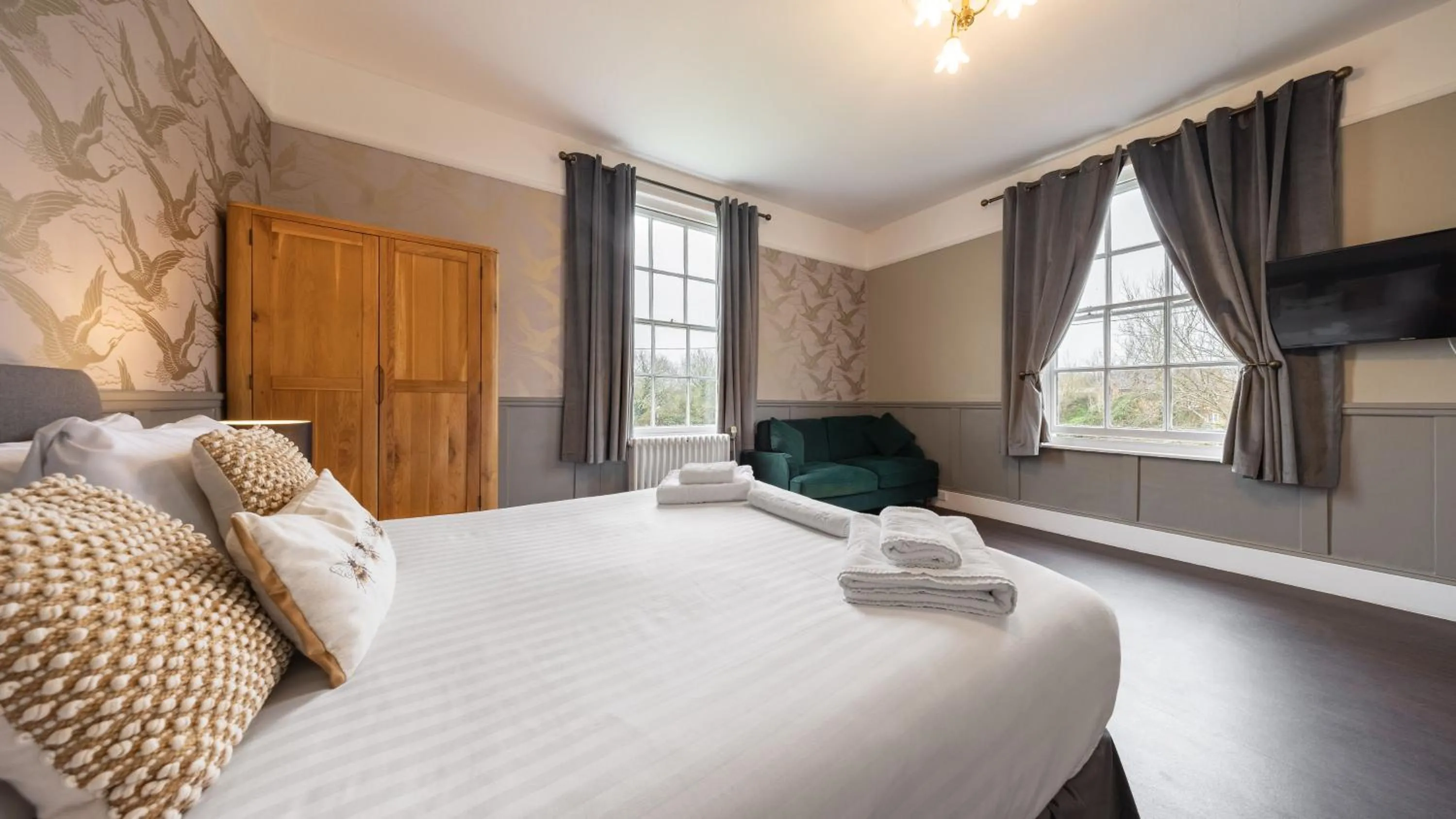 Bed in The Mortimer Arms