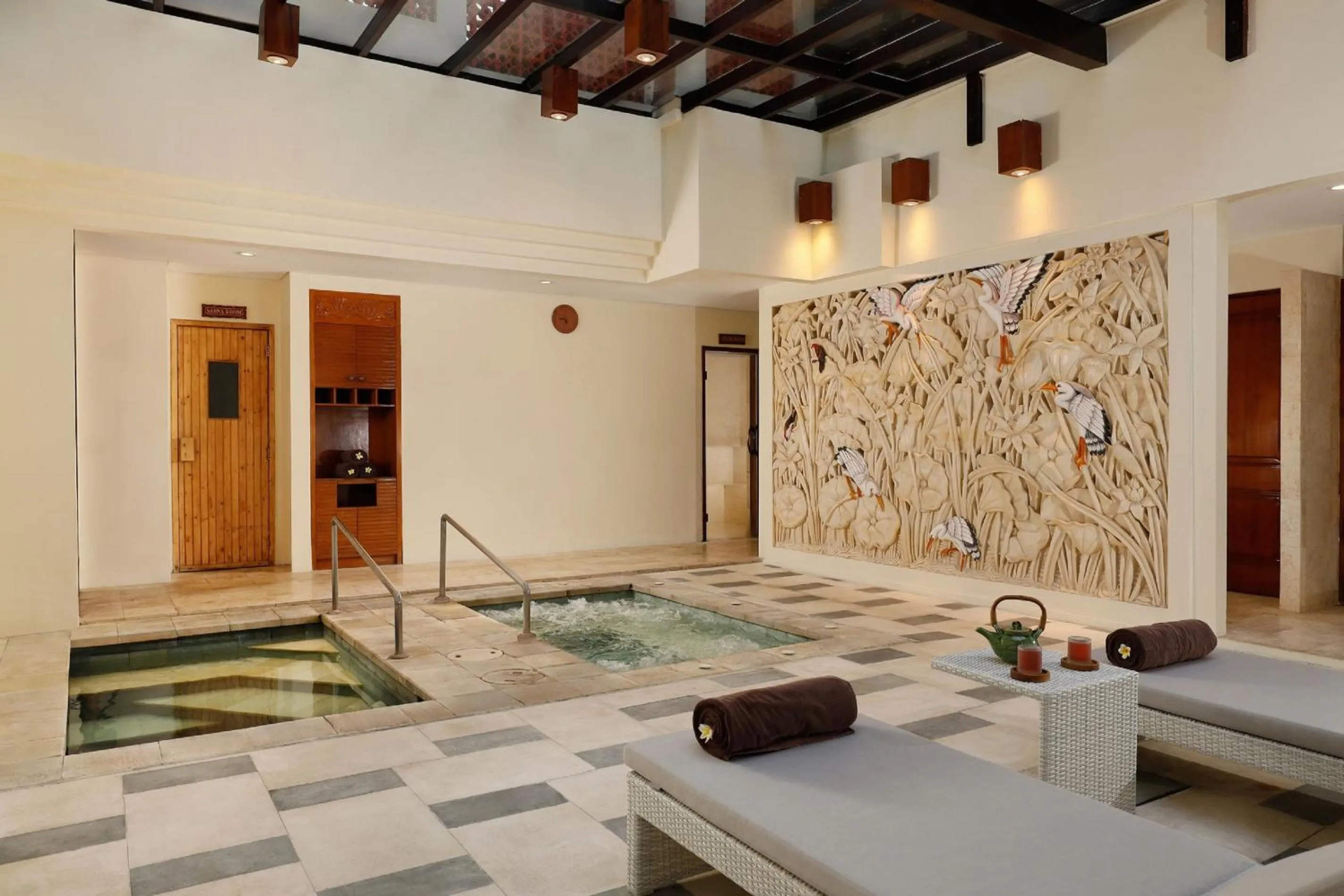 Hot Spring Bath in Nusa Dua Beach Hotel and Spa - Handwritten Collection