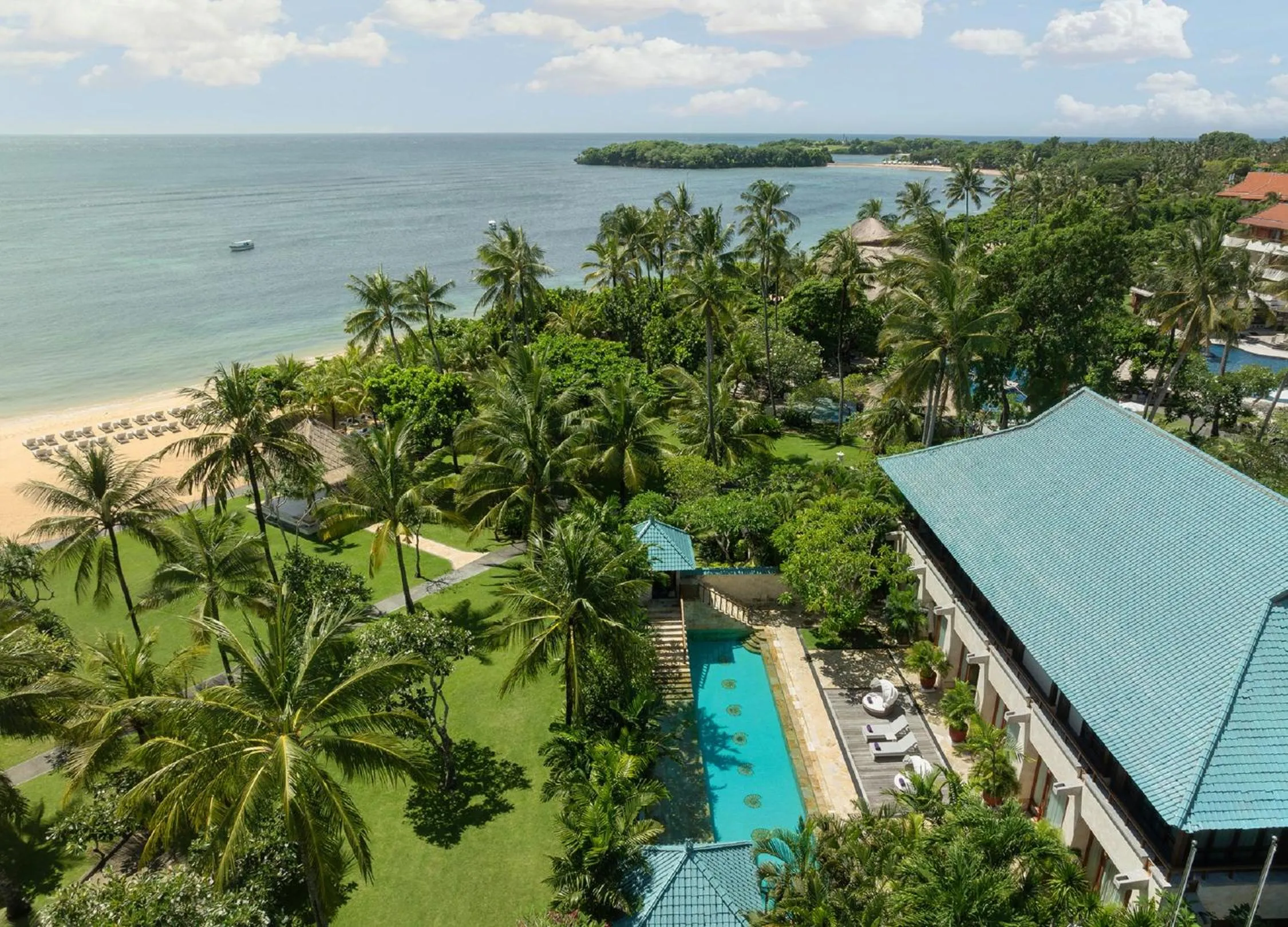 Bird's eye view in Nusa Dua Beach Hotel and Spa - Handwritten Collection