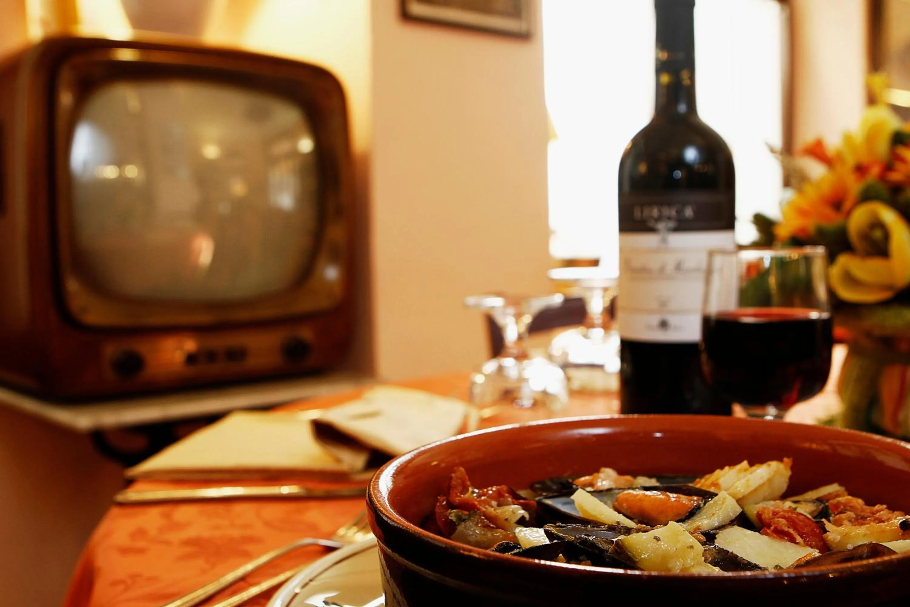 Food and drinks in Hotel Chelsea