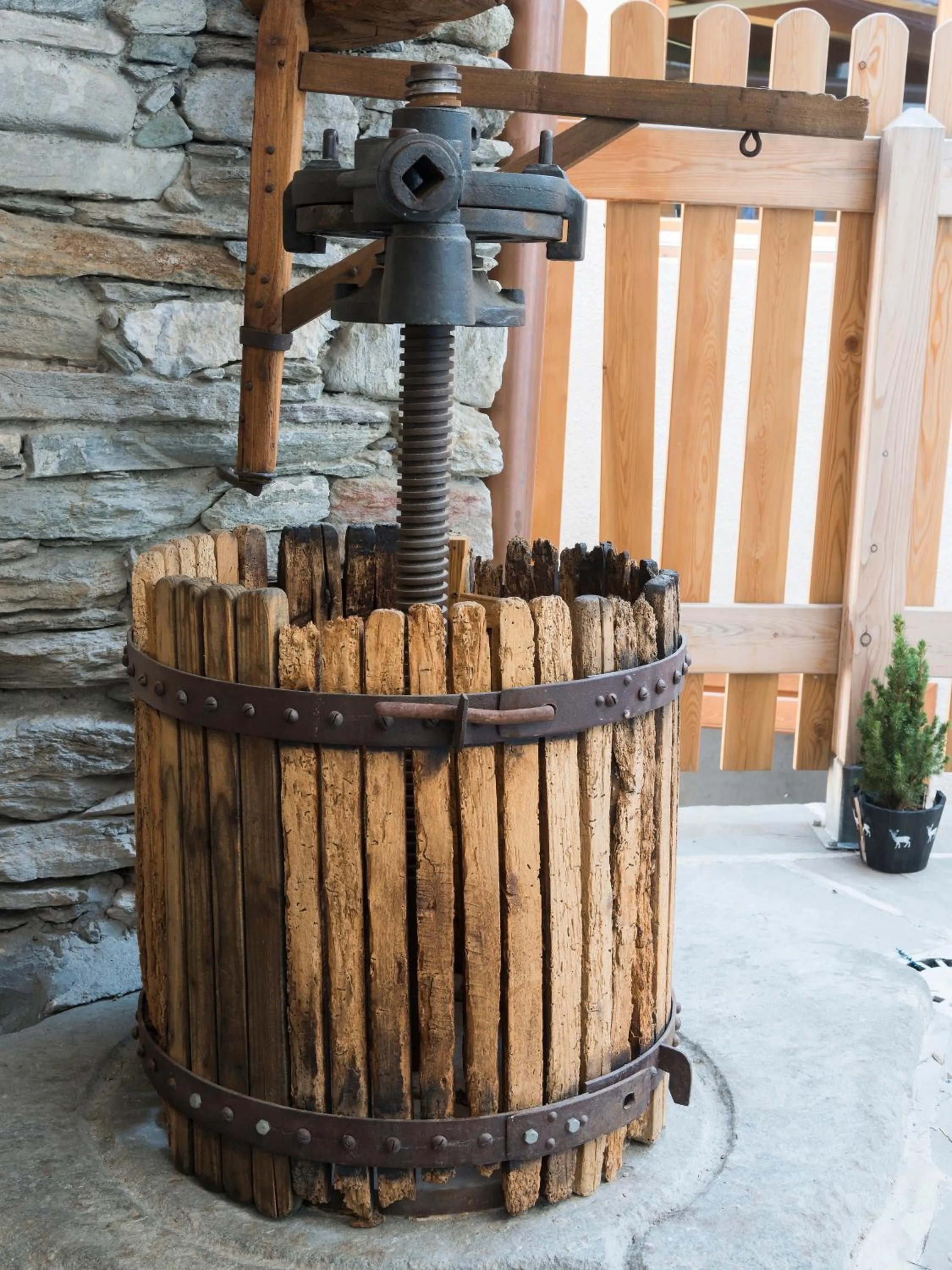 Decorative detail in Chambres d'hôtes La Moraine Enchantée
