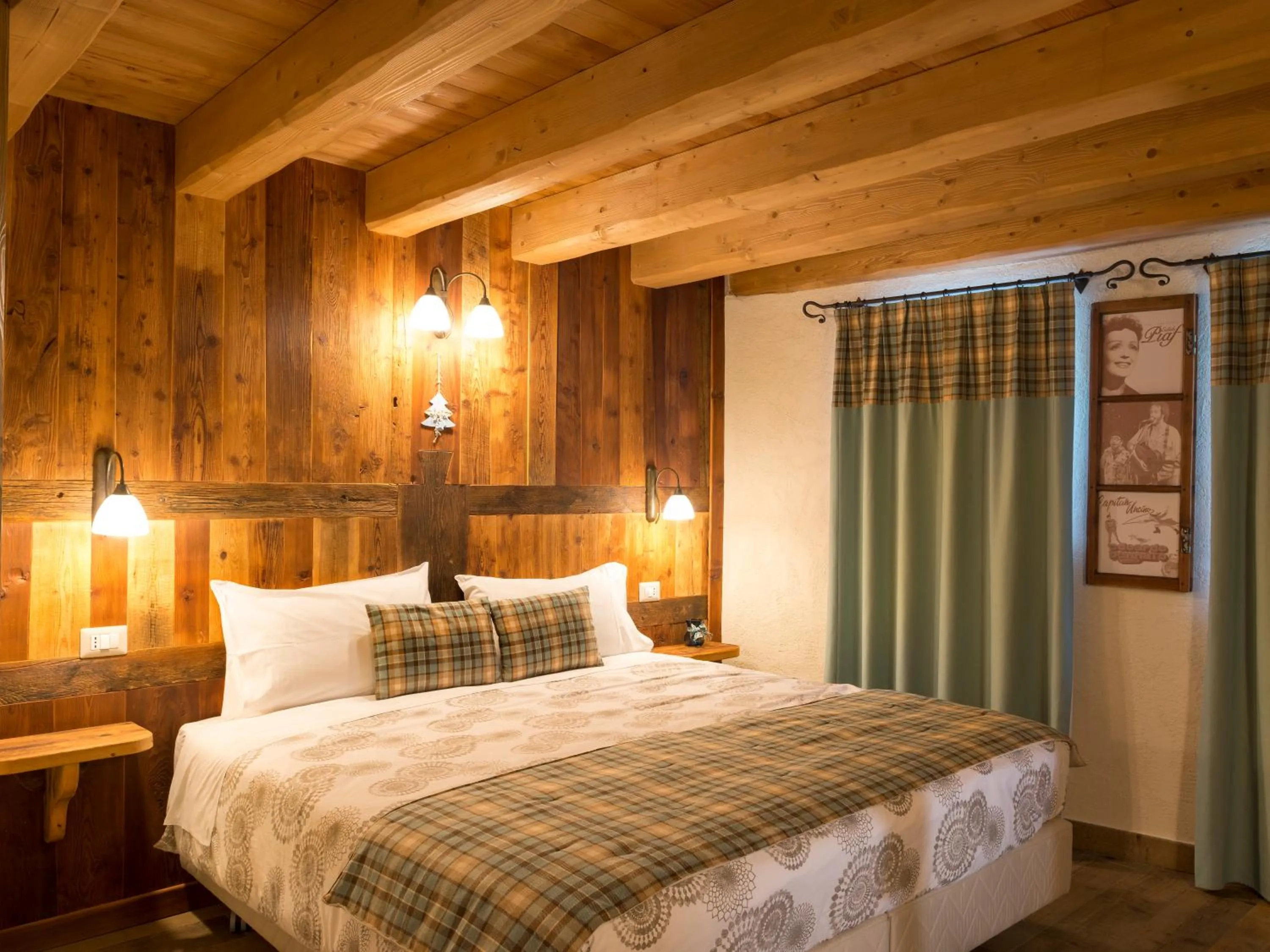 Bed in Chambres d'hôtes La Moraine Enchantée