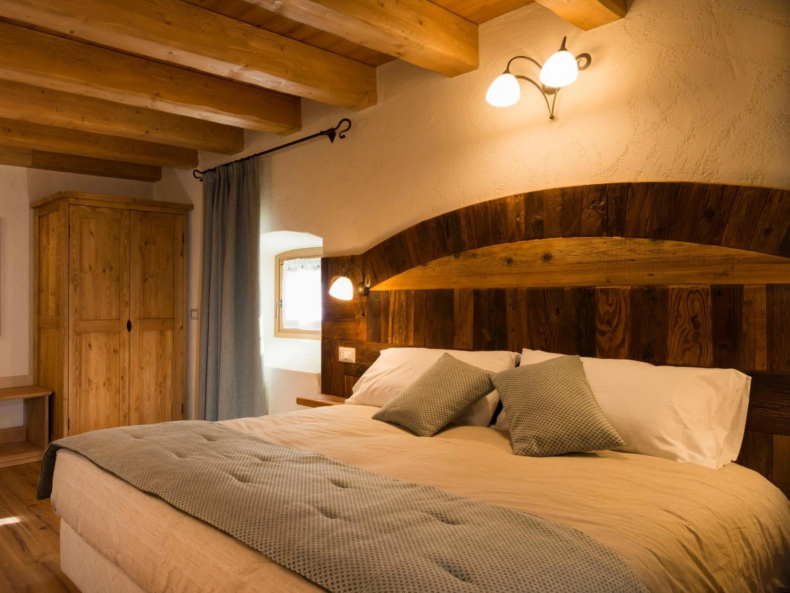 Bed in Chambres d'hôtes La Moraine Enchantée