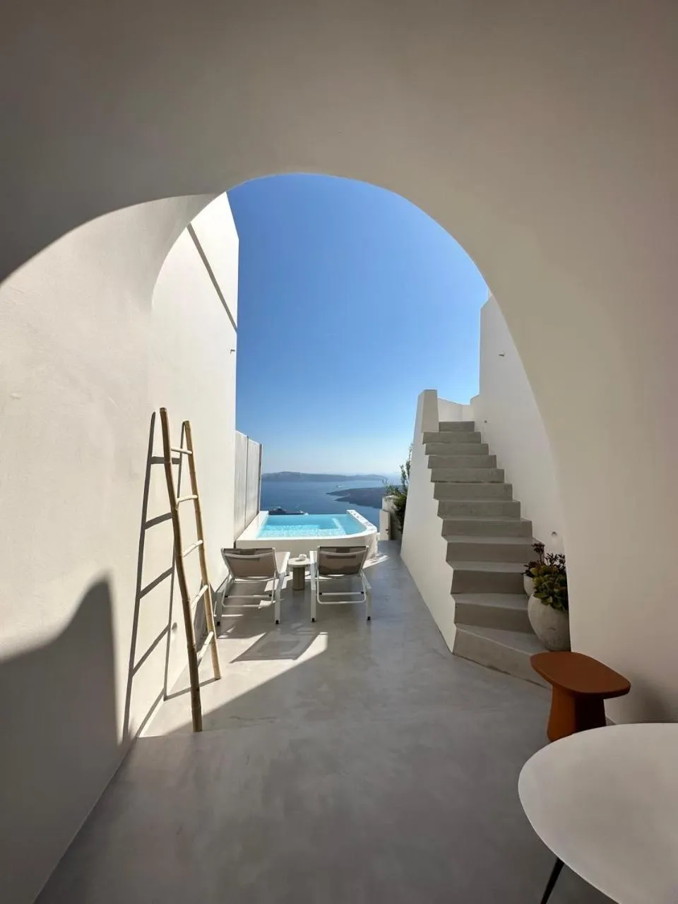 View (from property/room) in Aesthesis Boutique Villas Firostefani