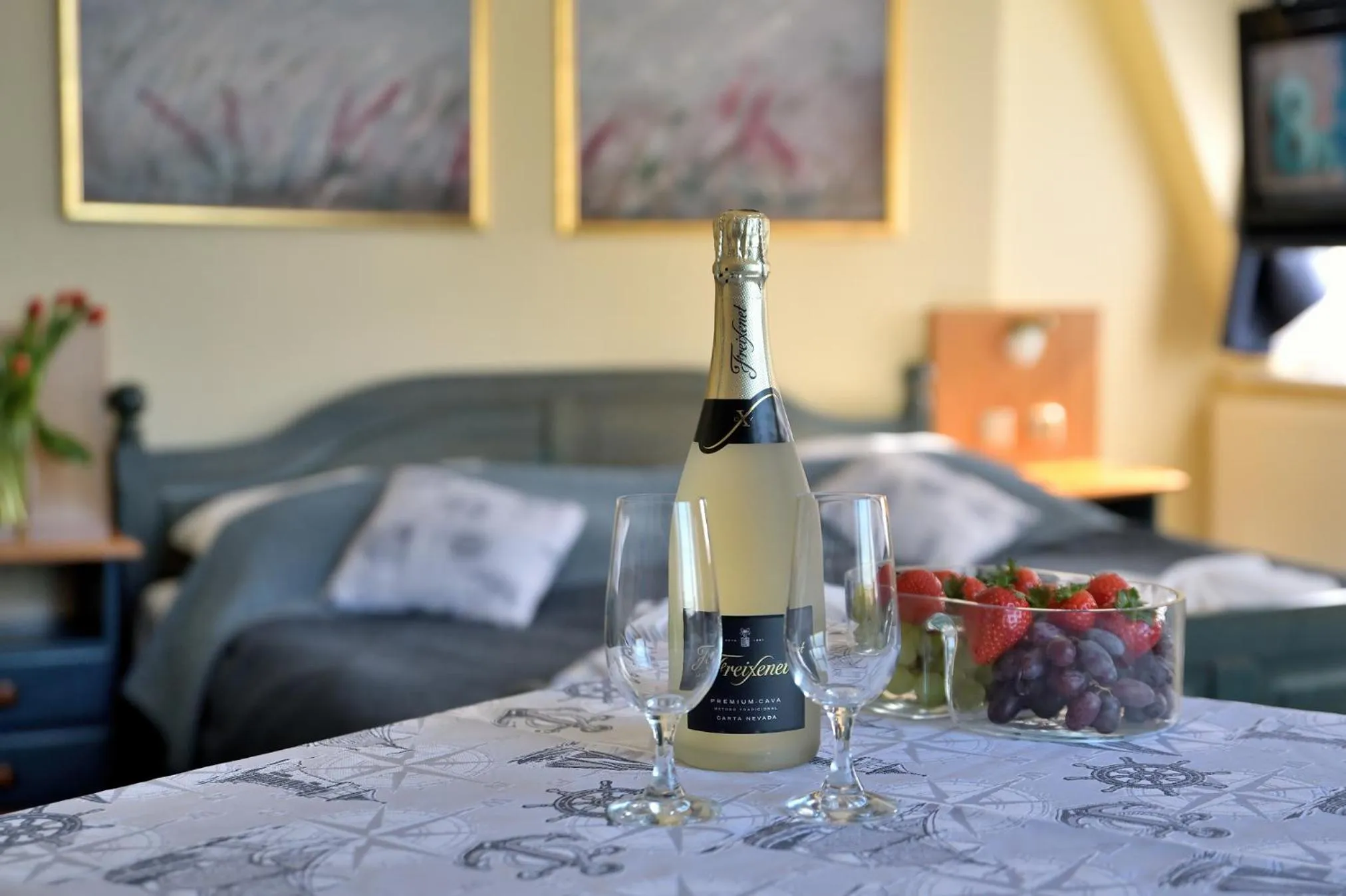 Living room in Villa Nautilus