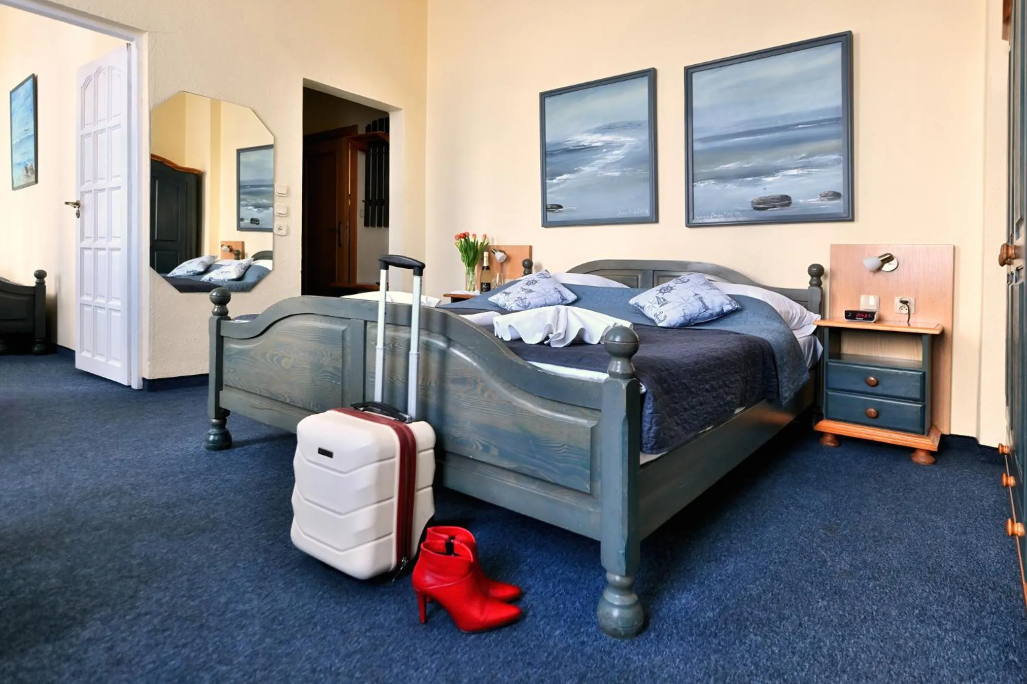 Bed in Villa Nautilus