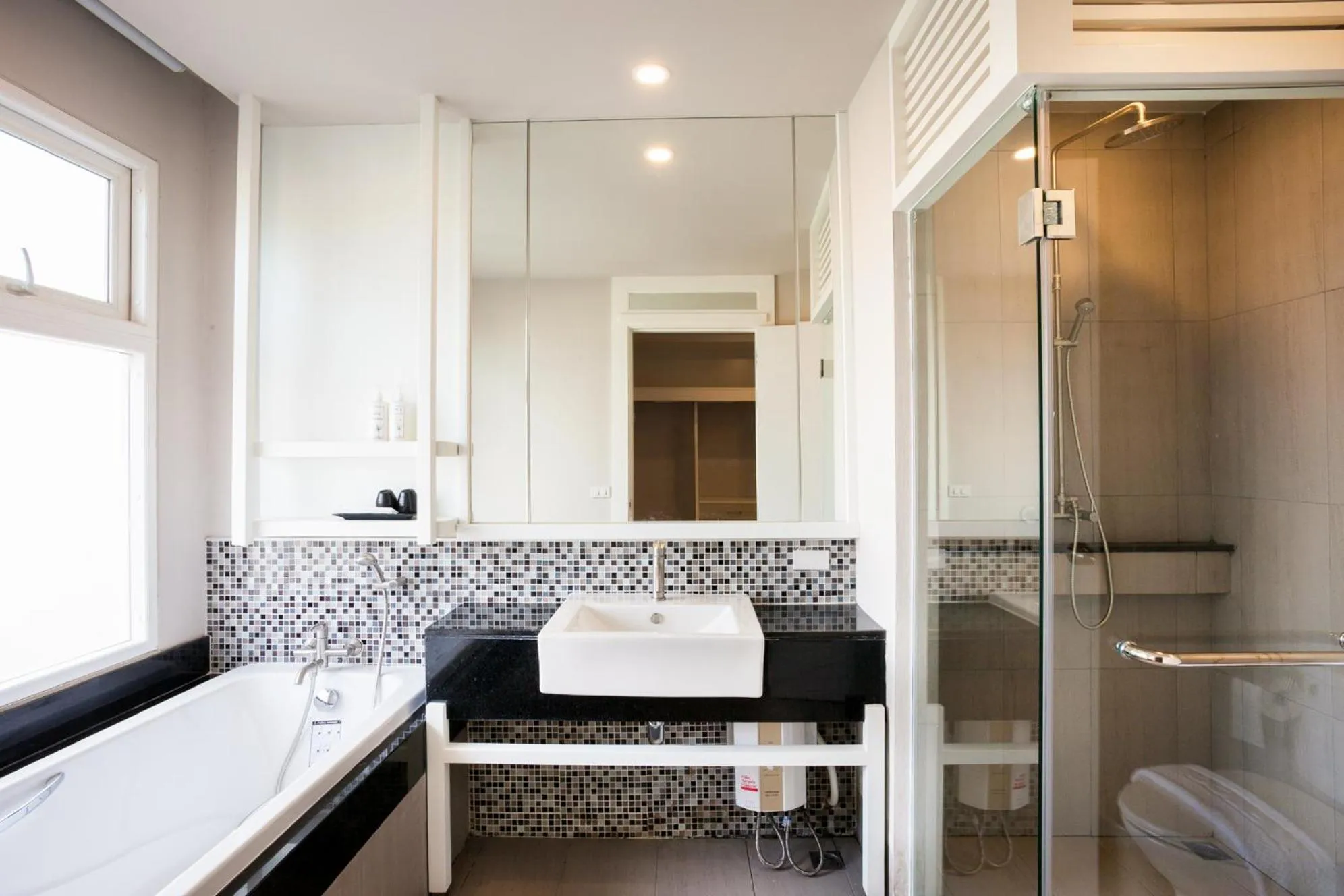 Shower in THE KANNAS Hotel & Serviced Apartment, Chiang Mai SHA Certified
