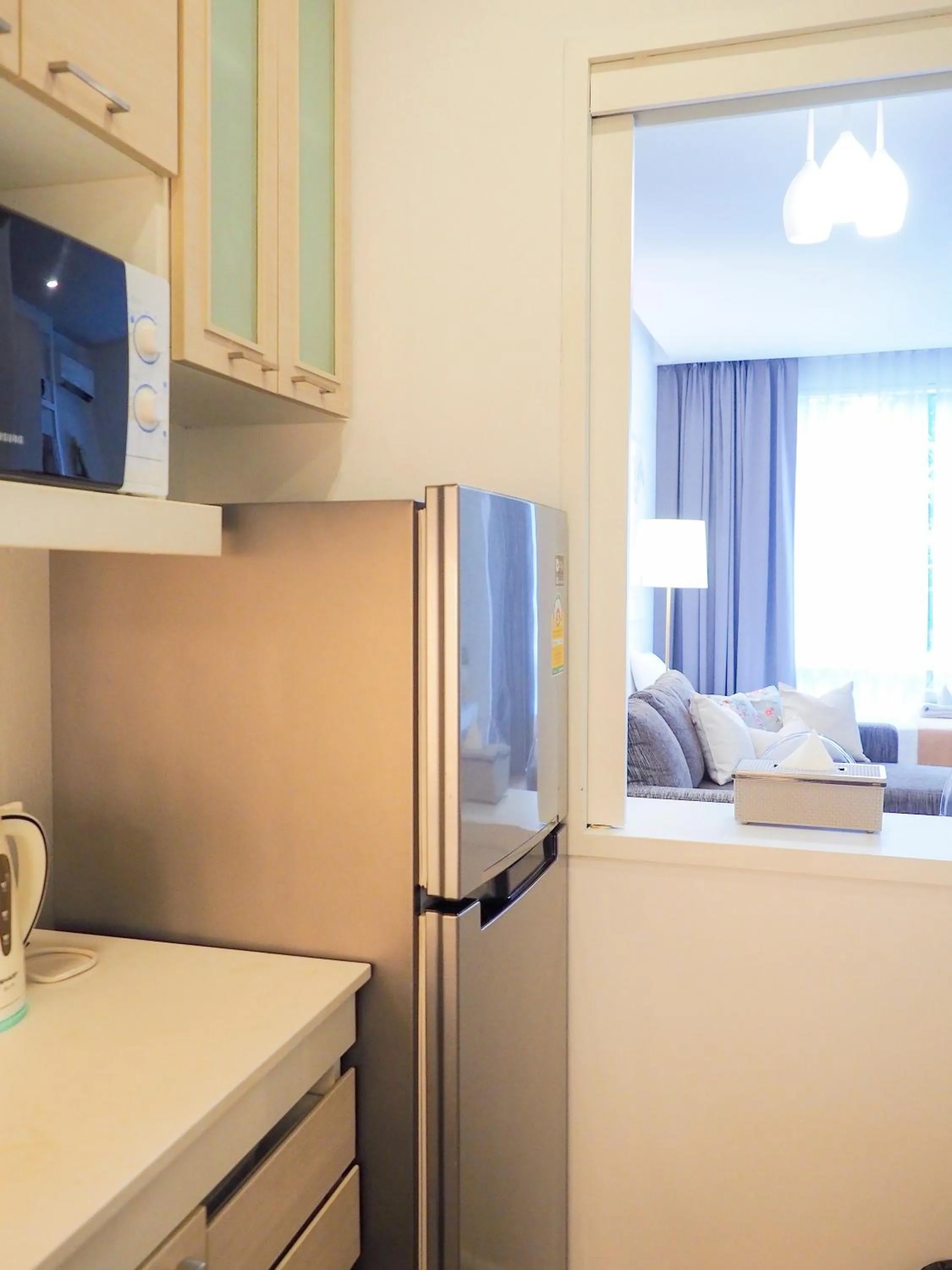 Kitchen or kitchenette in THE KANNAS Hotel & Serviced Apartment, Chiang Mai SHA Certified