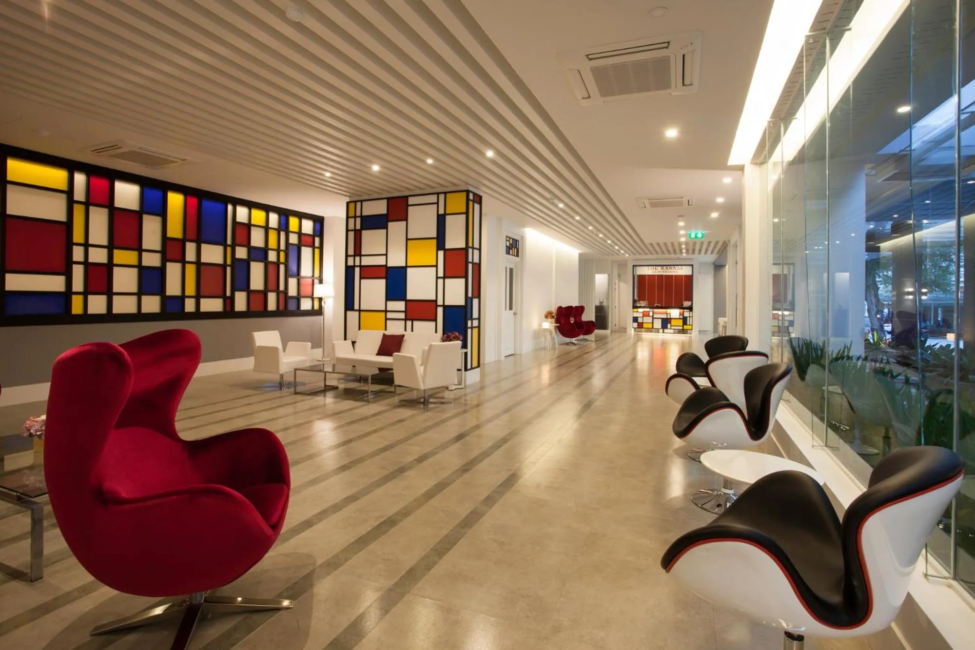 Lobby or reception in THE KANNAS Hotel & Serviced Apartment, Chiang Mai SHA Certified