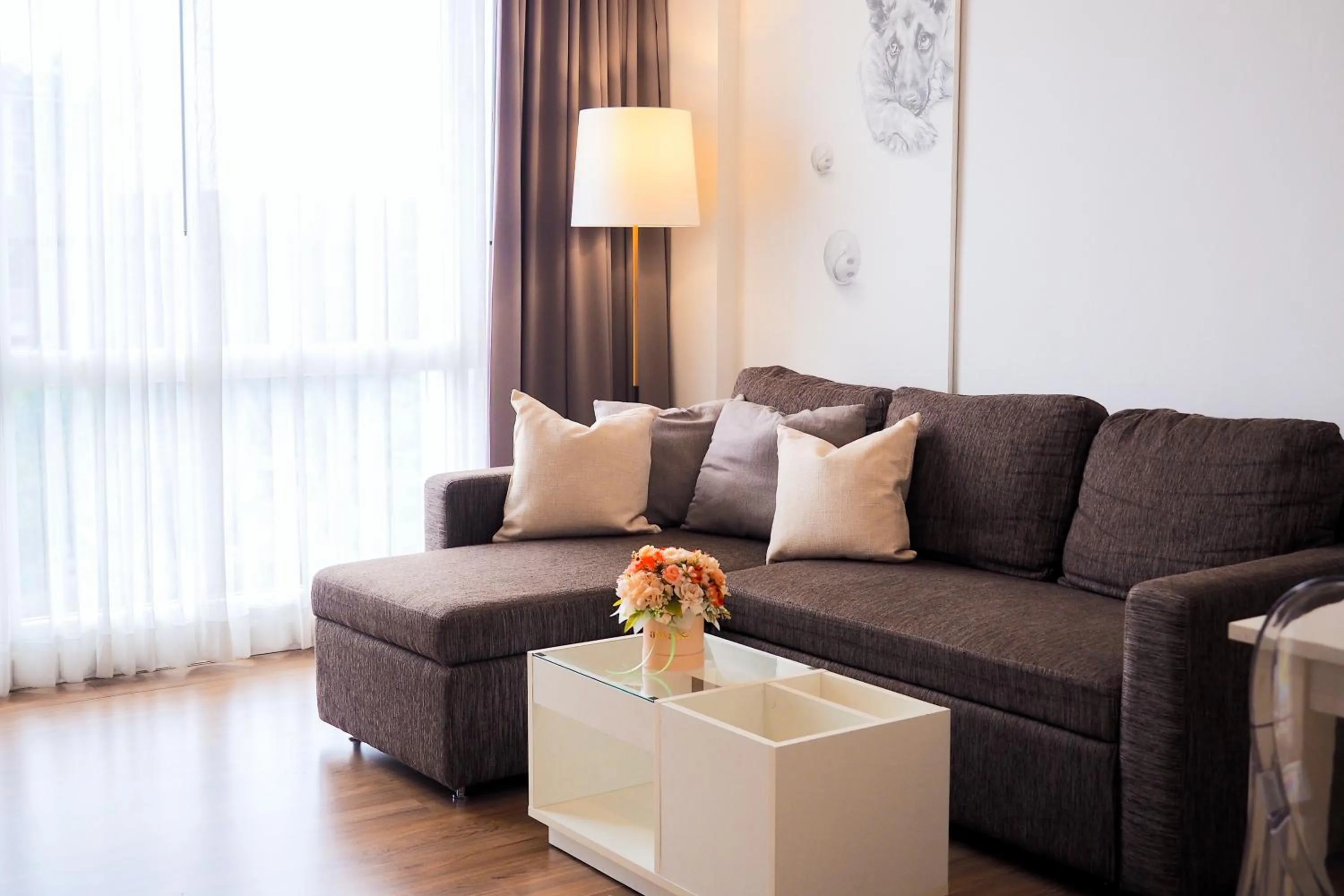 Living room in THE KANNAS Hotel & Serviced Apartment, Chiang Mai SHA Certified
