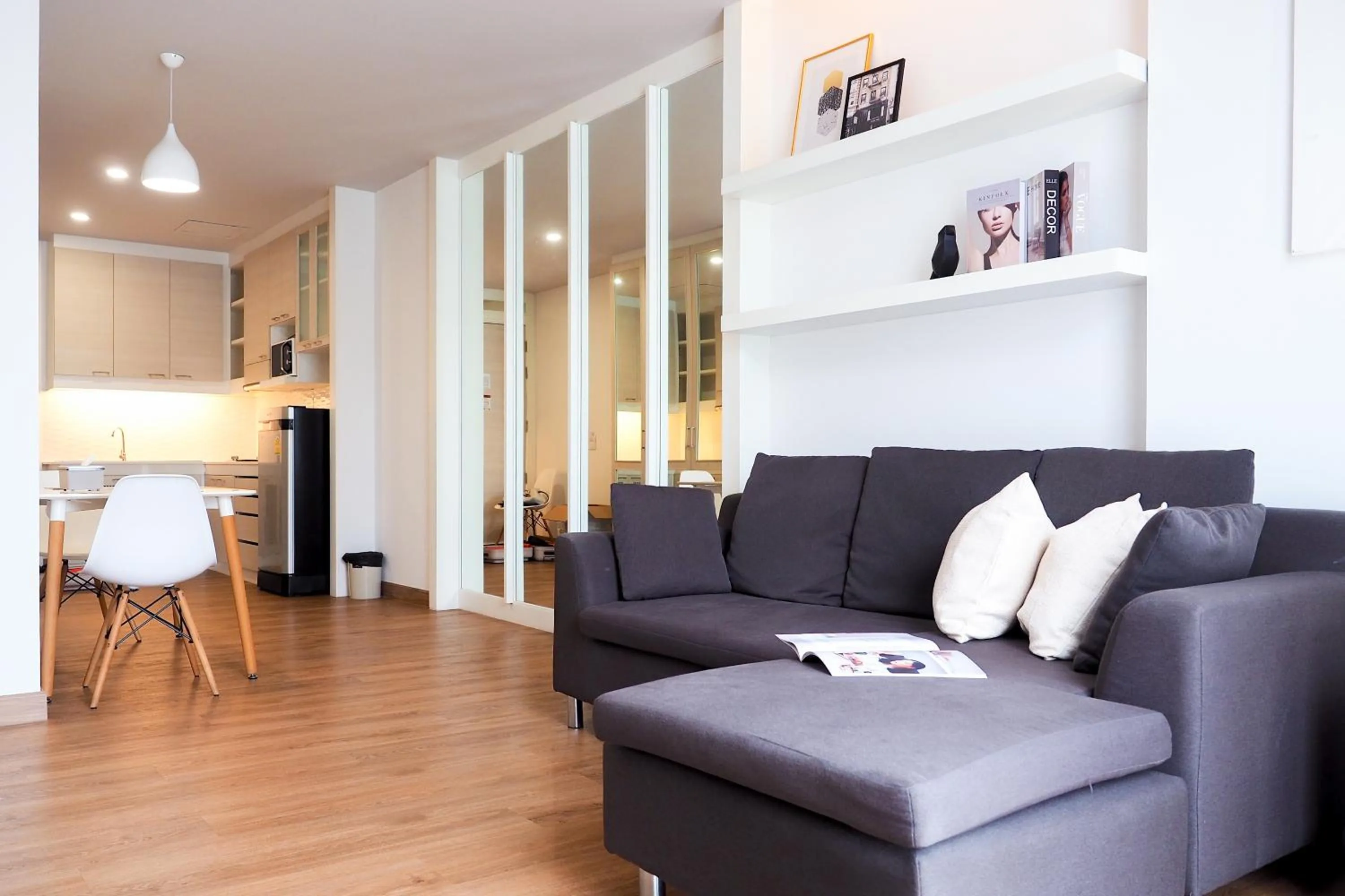 Kitchen or kitchenette in THE KANNAS Hotel & Serviced Apartment, Chiang Mai SHA Certified