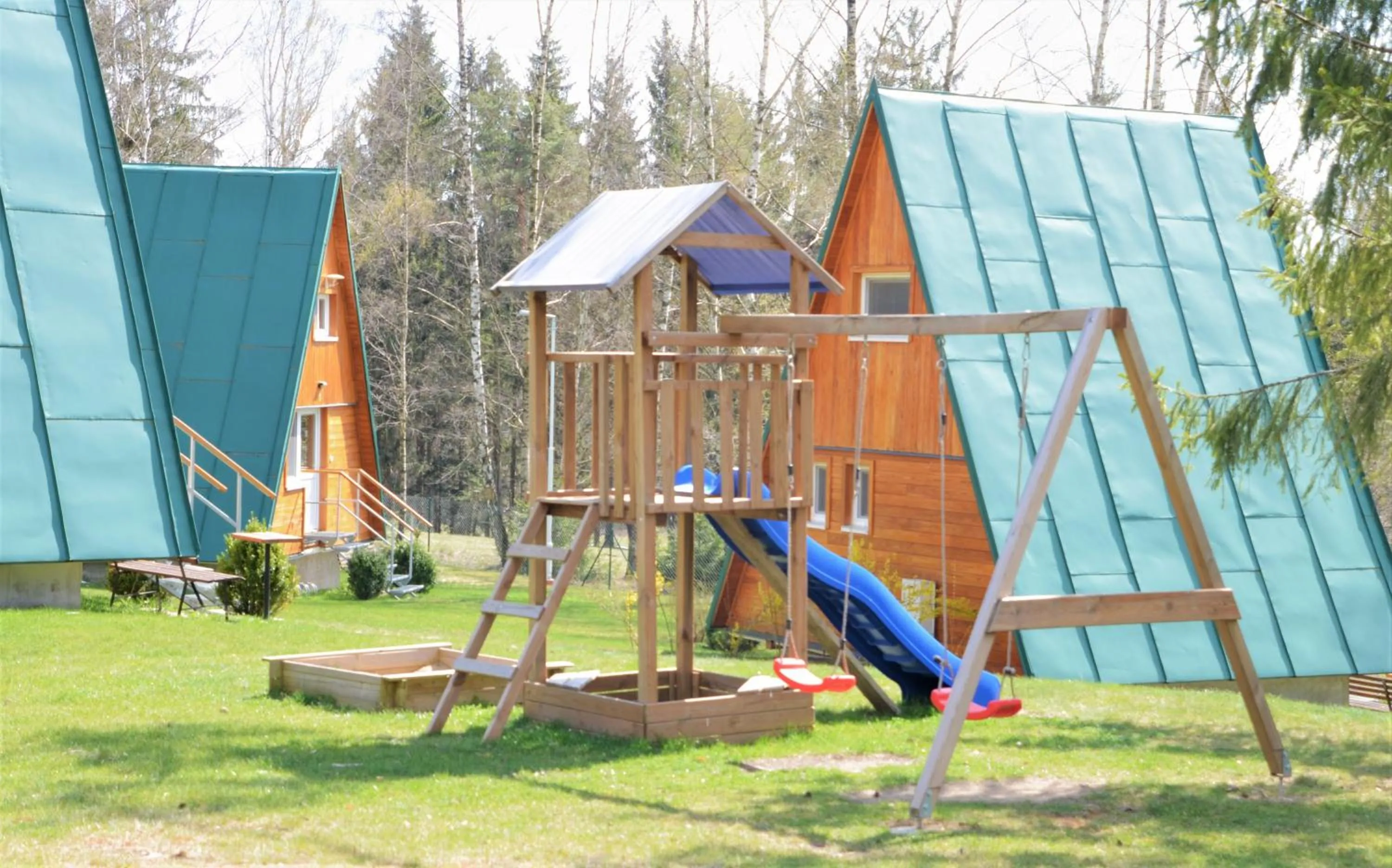Children play ground in Resort Erich