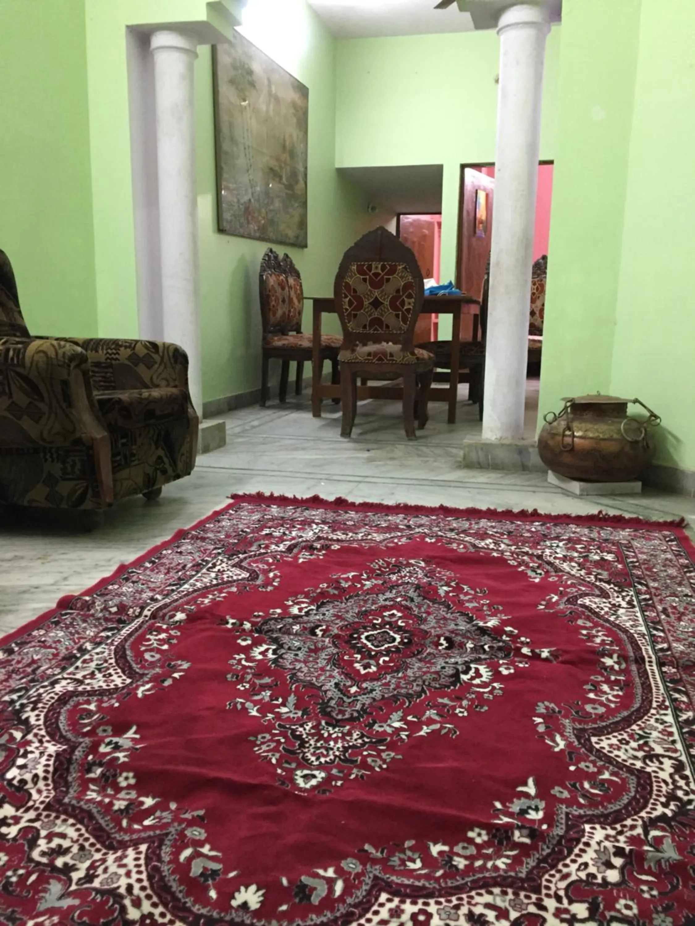 Seating area in Nature Resort