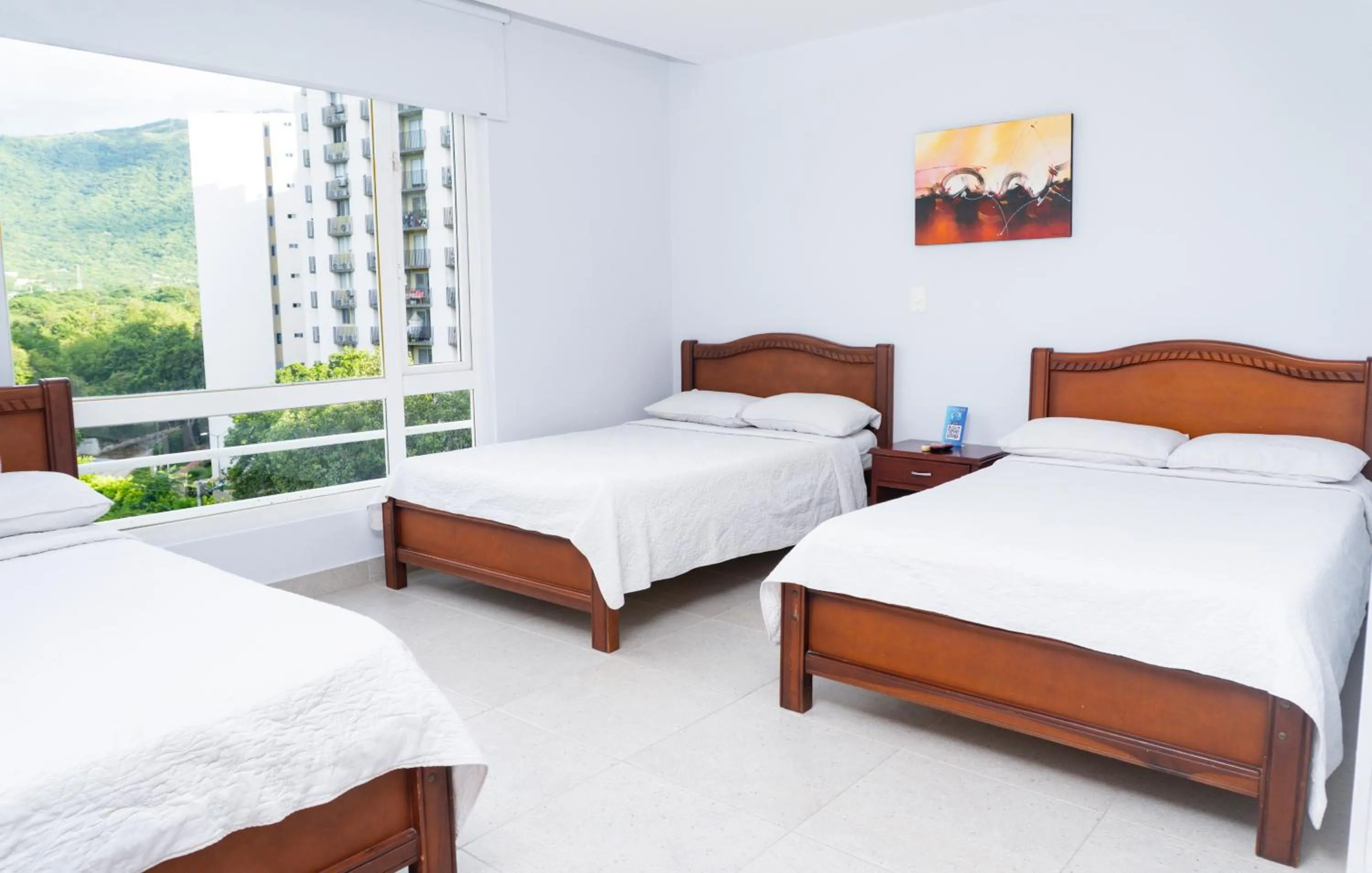 Bed in Sanha Plus Hotel