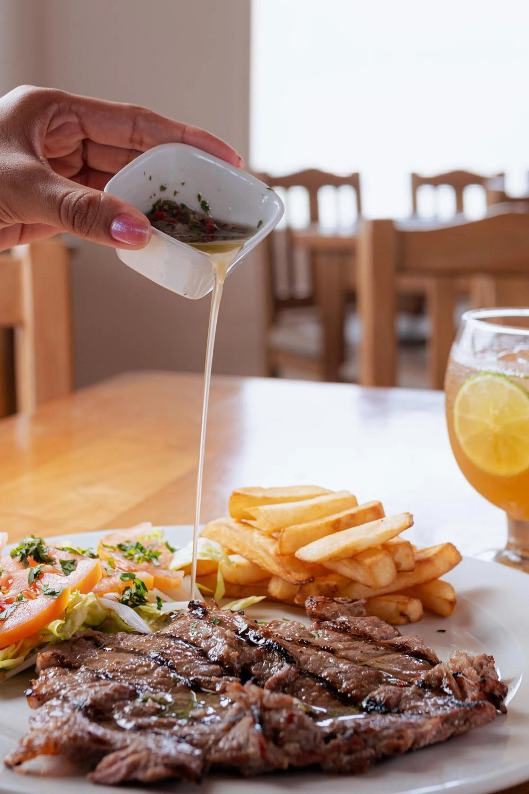 Food and drinks in Sanha Plus Hotel