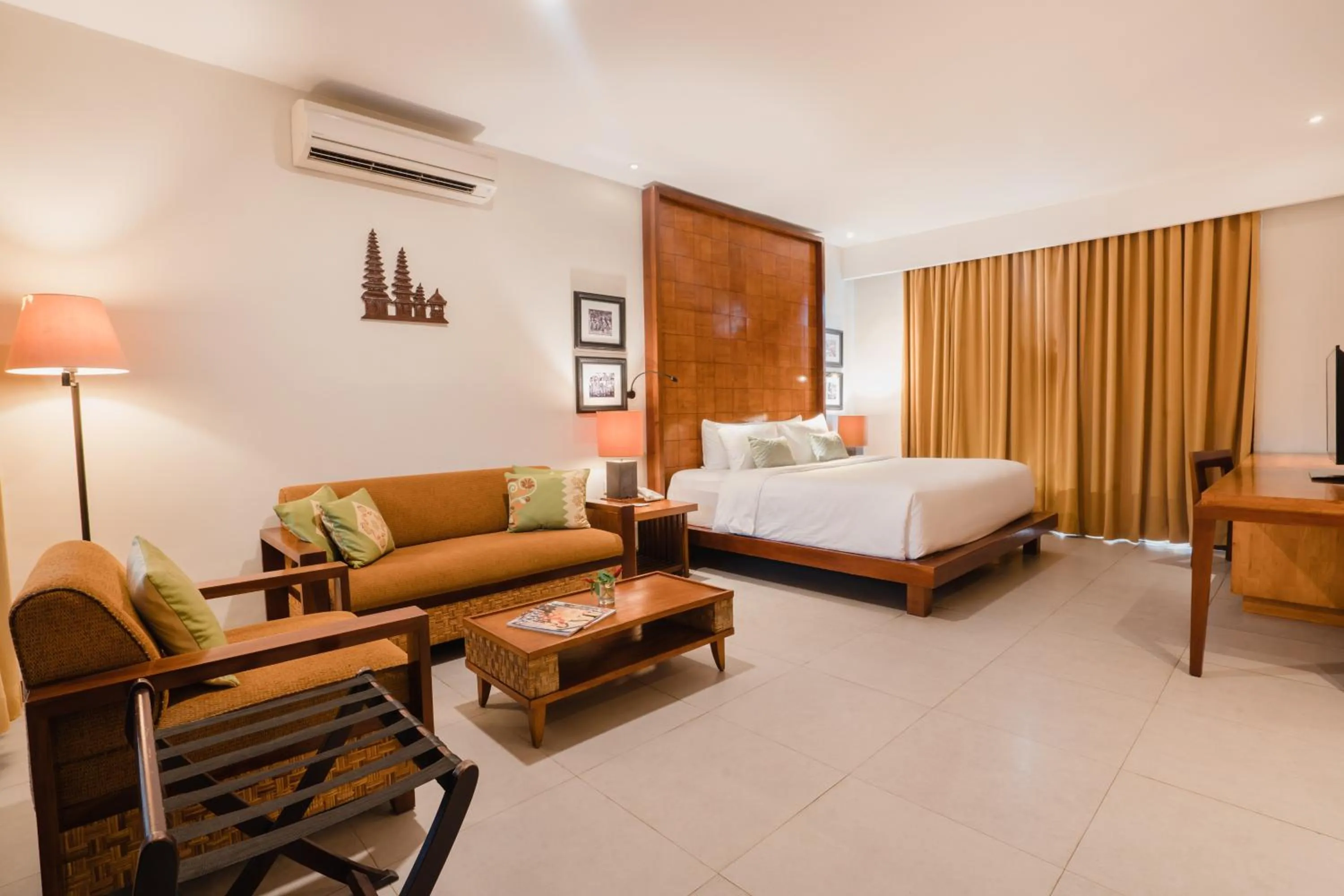 Bedroom, Bed in Ramayana Candidasa Beach Resort