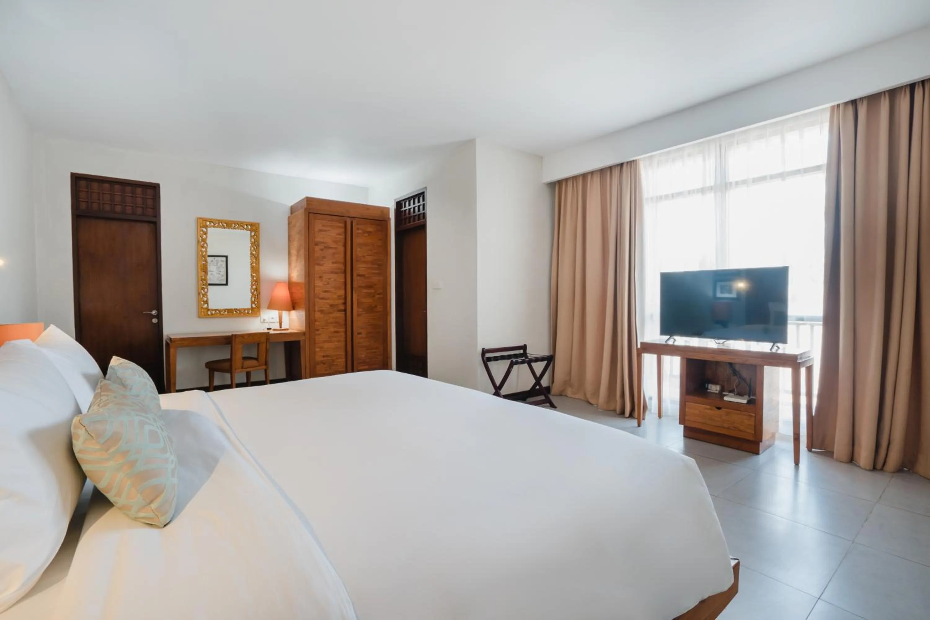 Bedroom, Bed in Ramayana Candidasa Beach Resort