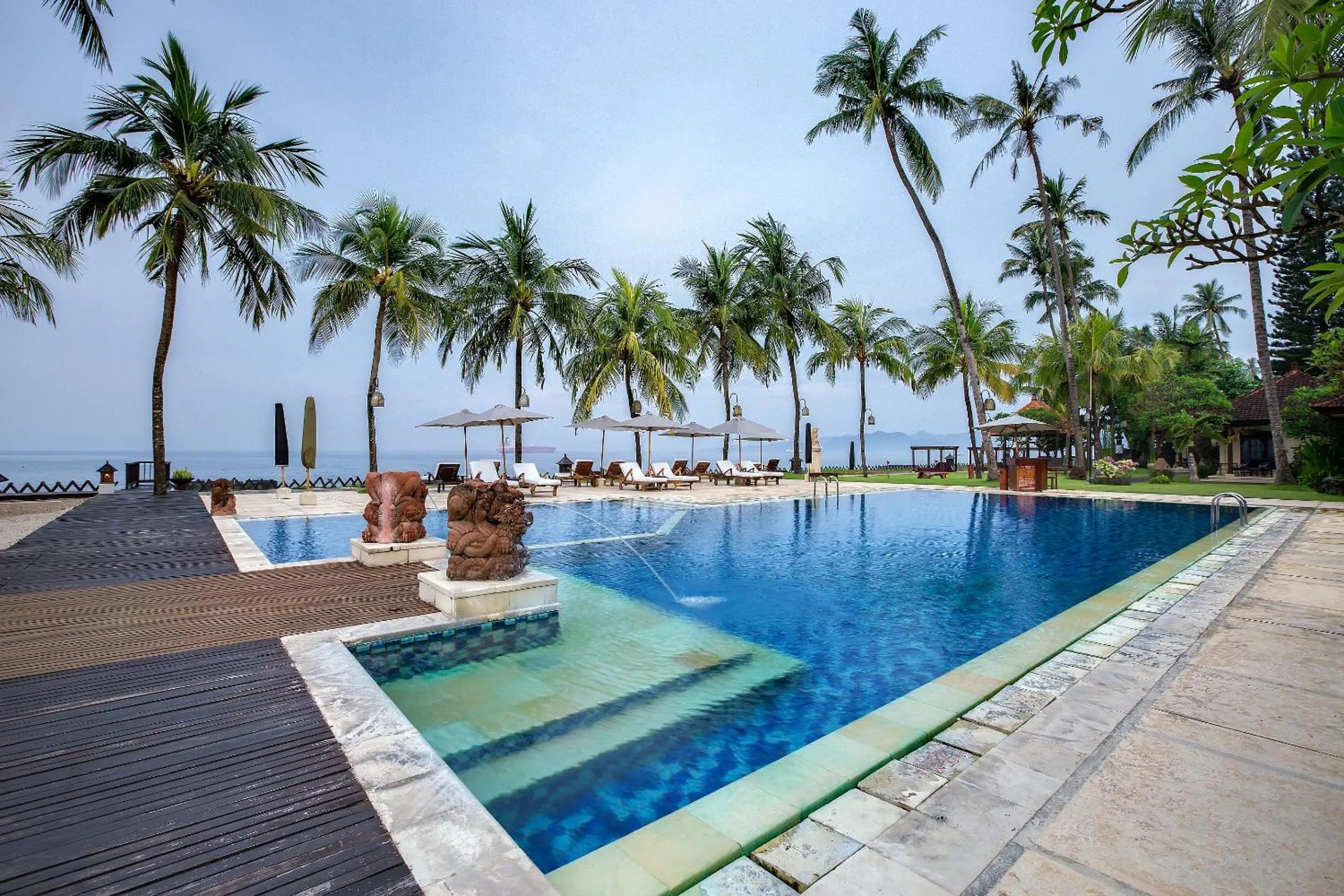 Swimming pool in Ramayana Candidasa Beach Resort