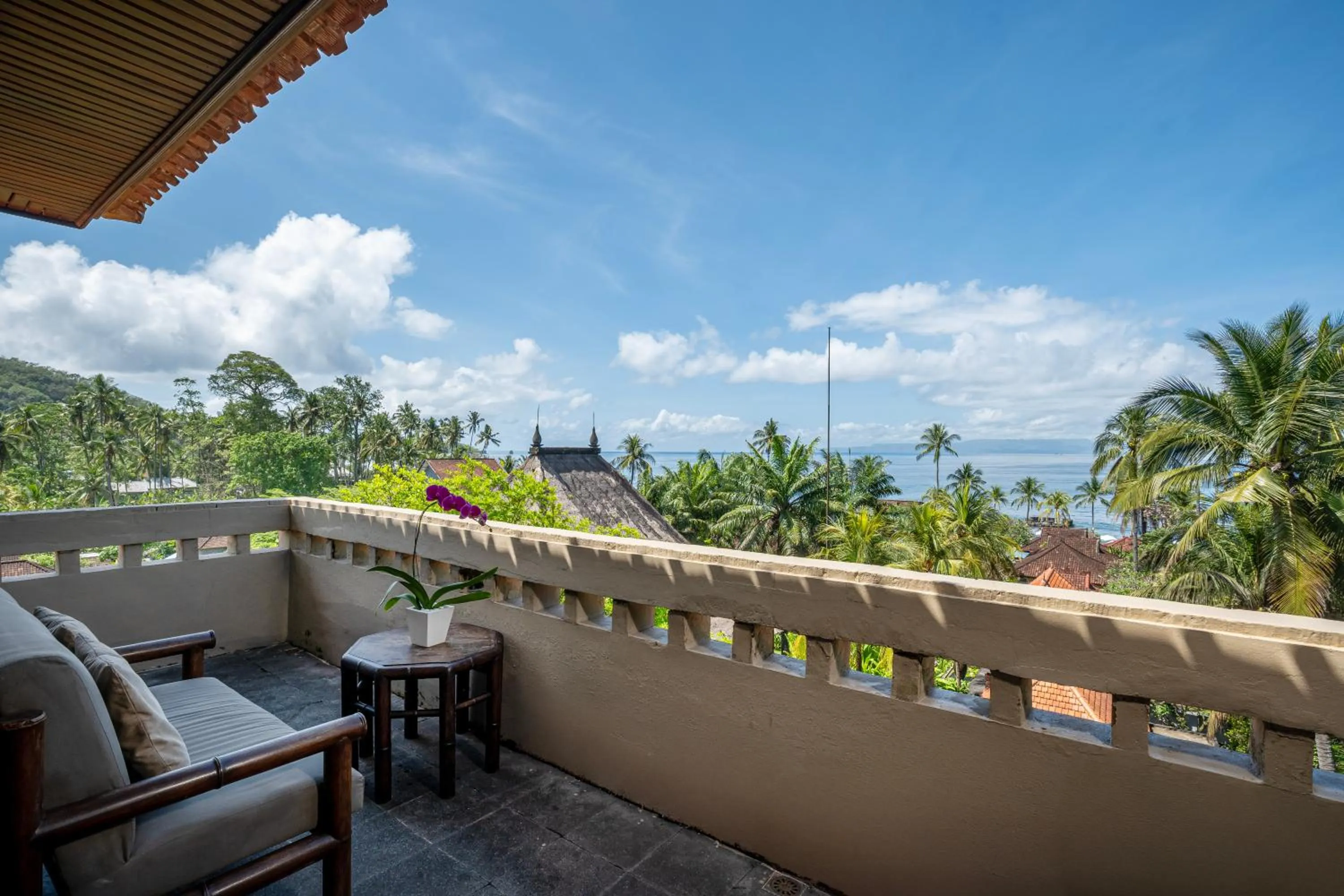 Balcony/Terrace in Ramayana Candidasa Beach Resort